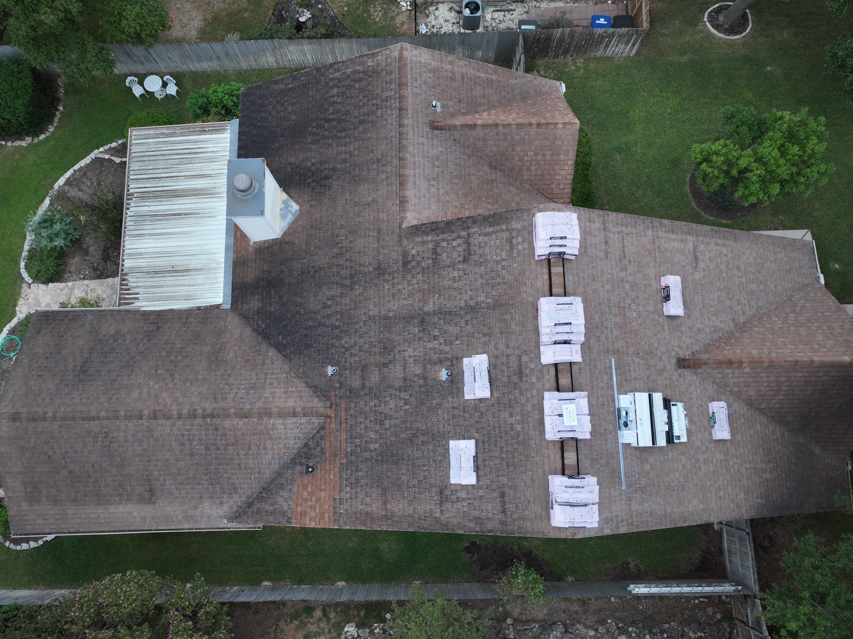 Residential Roof Replacement using Owens Corning 30 year Architectural Shingles by Premier Roofing and Contracting
