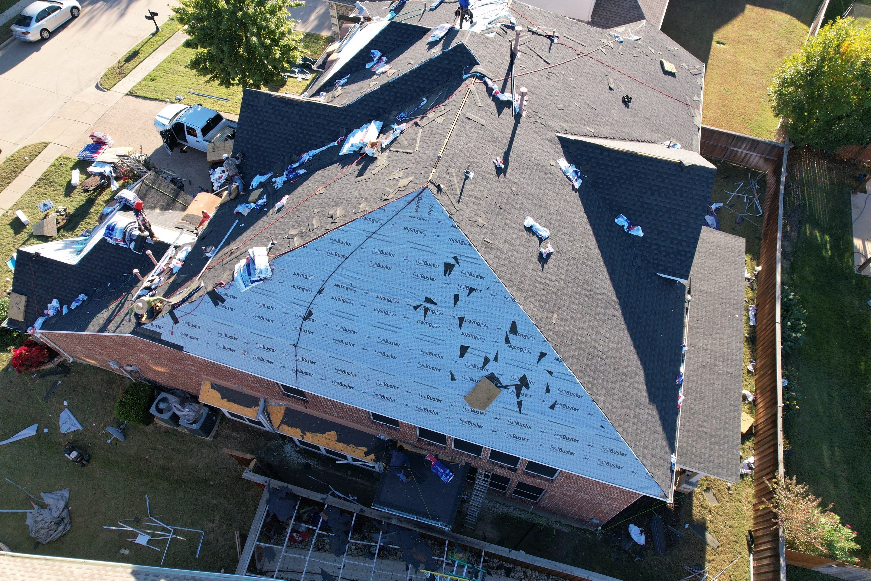Project in Gand Prairie  by Zeus Exteriors