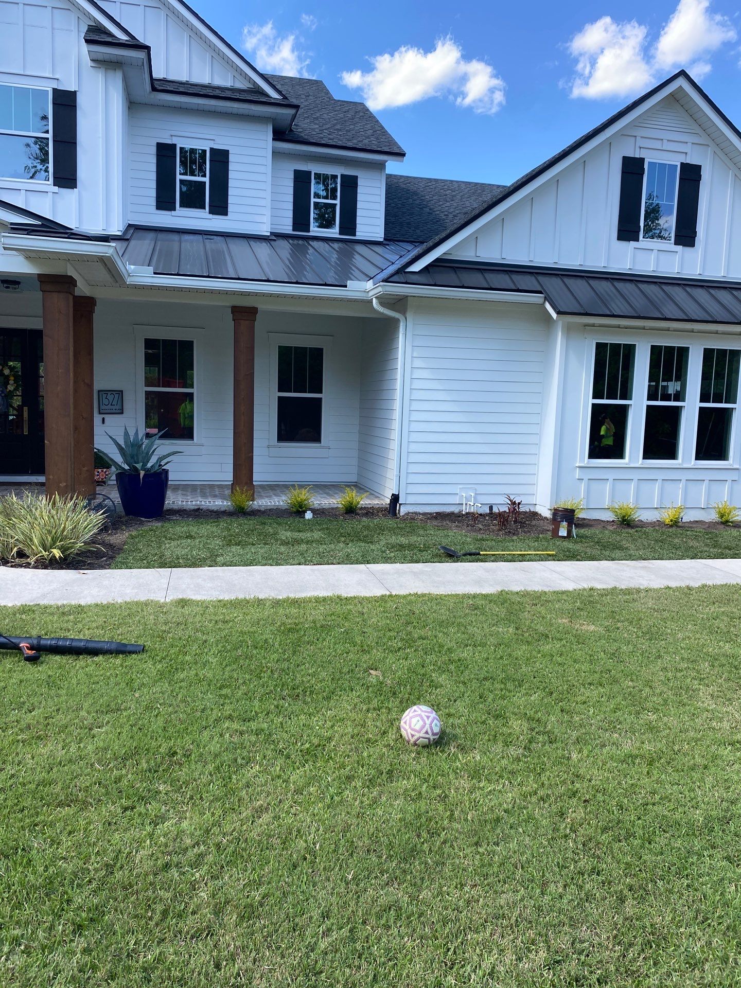 Residential | Clean-Up, Sod & Rock Installation by ProGreen Services