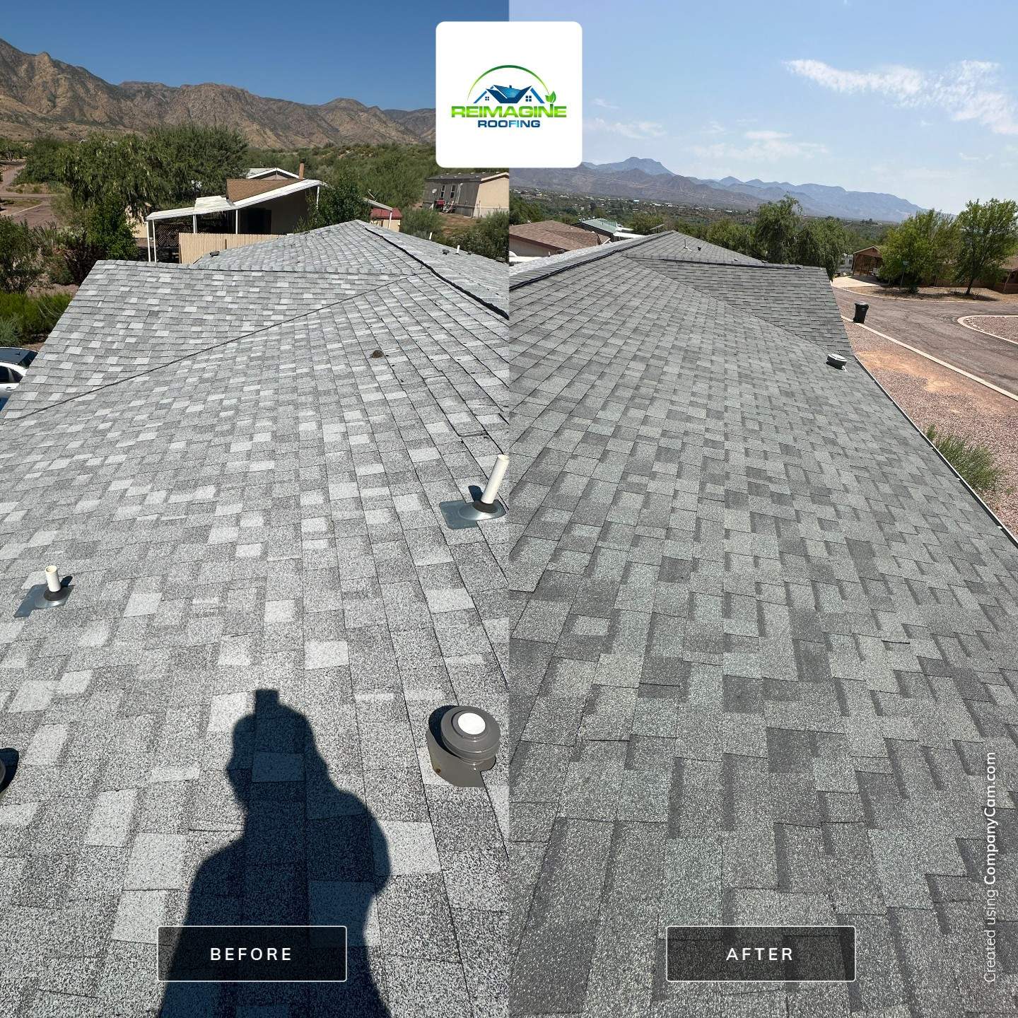 Pewter Gray Shingles by Reimagine Roofing