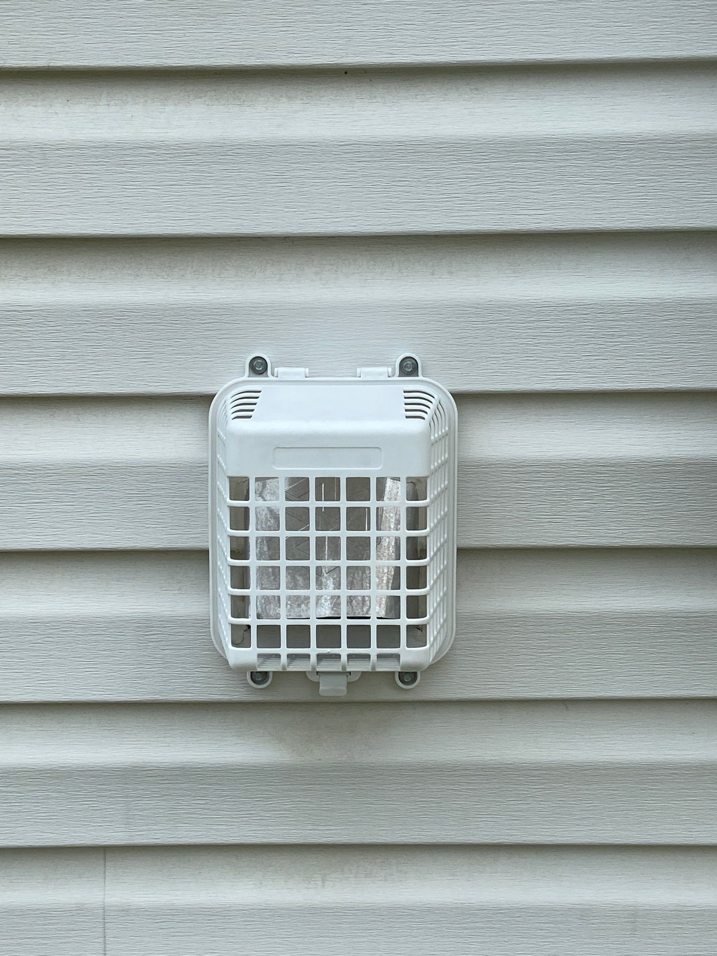 Dryer vent guard installation  by Storm Ready Exteriors