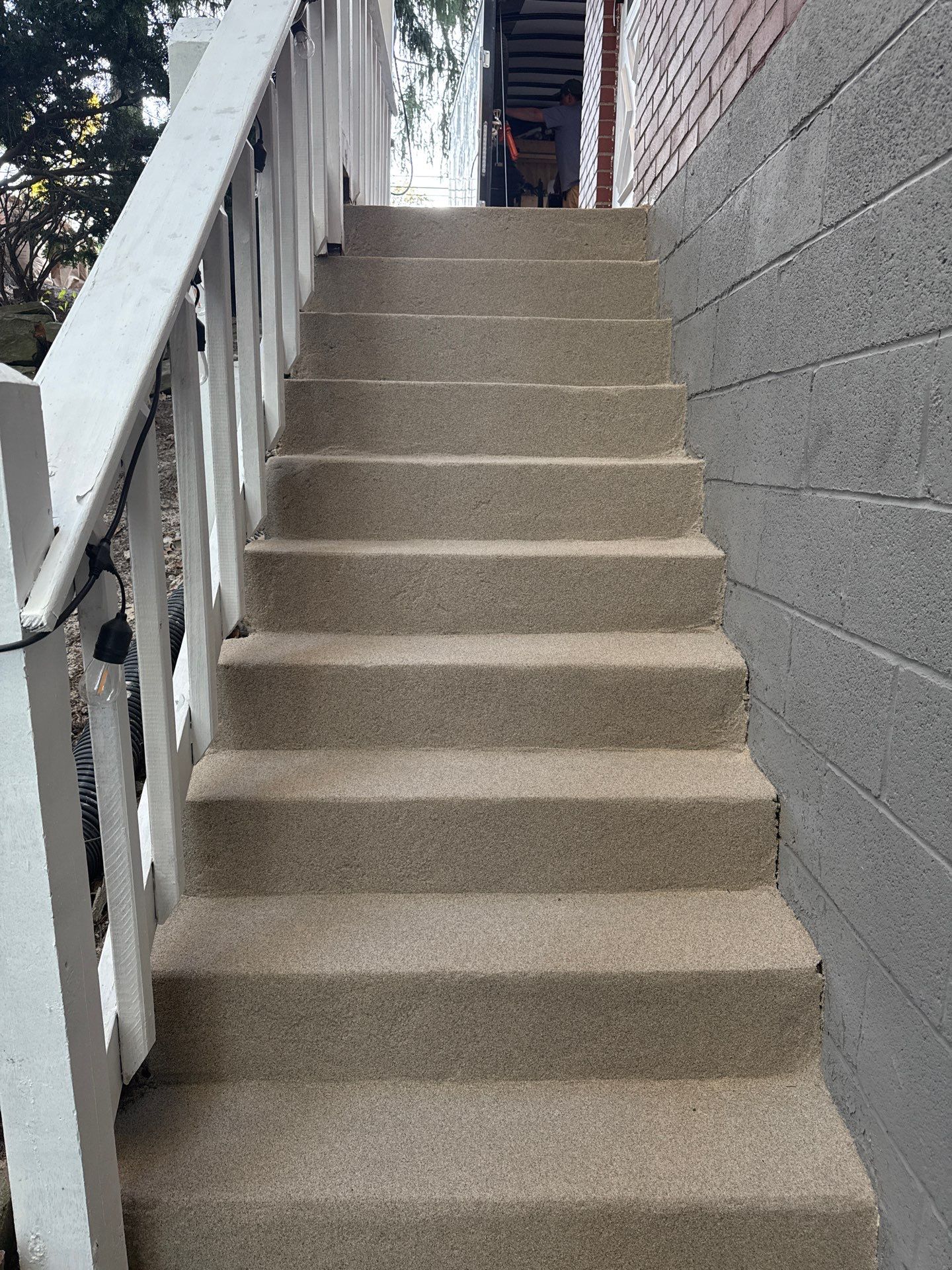 Garage + Steps + structural Repair Project in Pittsburgh by Floors in a Day, Inc