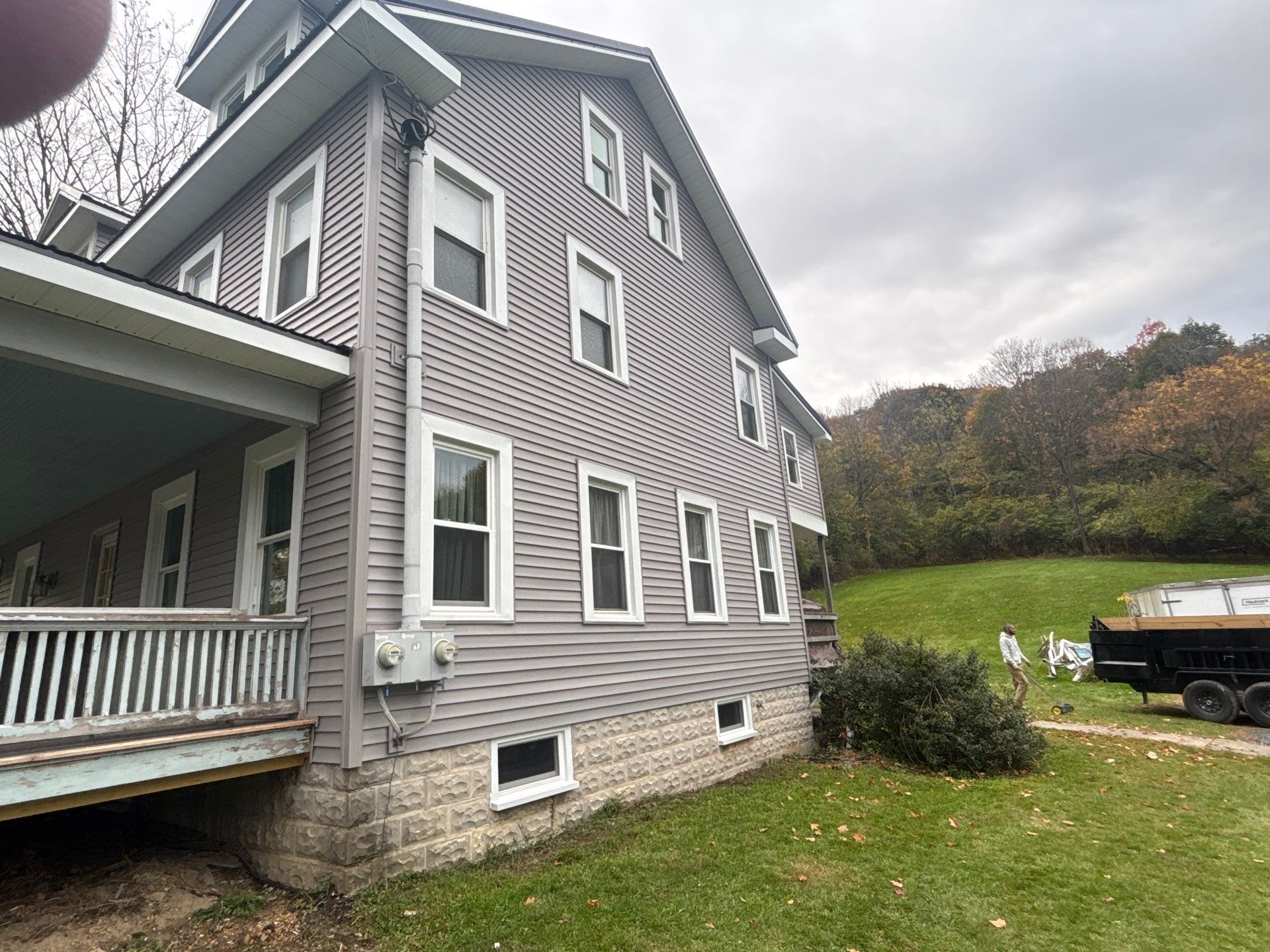Full Exterior Remodel, Bellefonte, PA by Starway Roof Systems