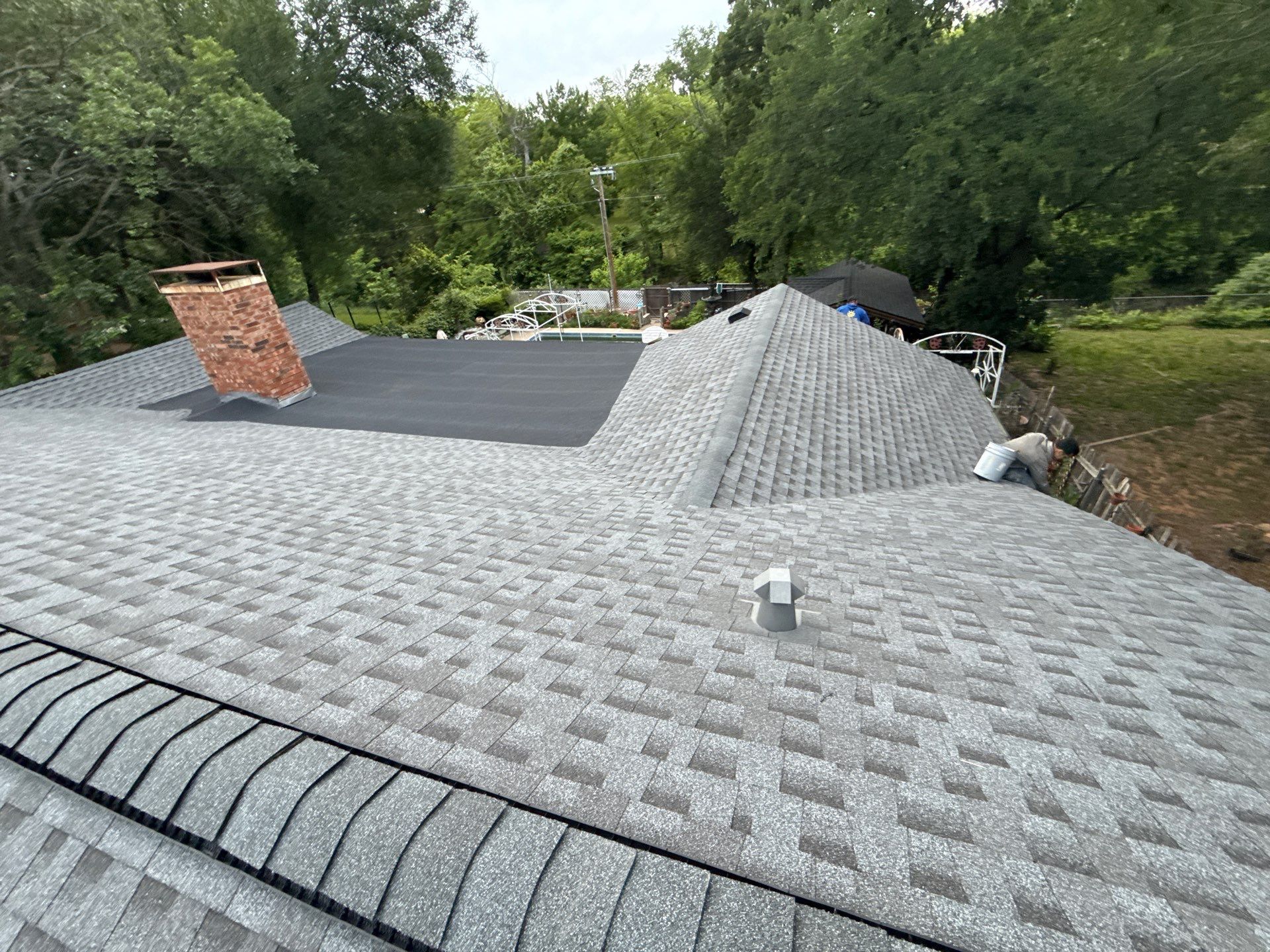 GAF Timberline HDZ - Pewter Gray  by Top Sun Roofing