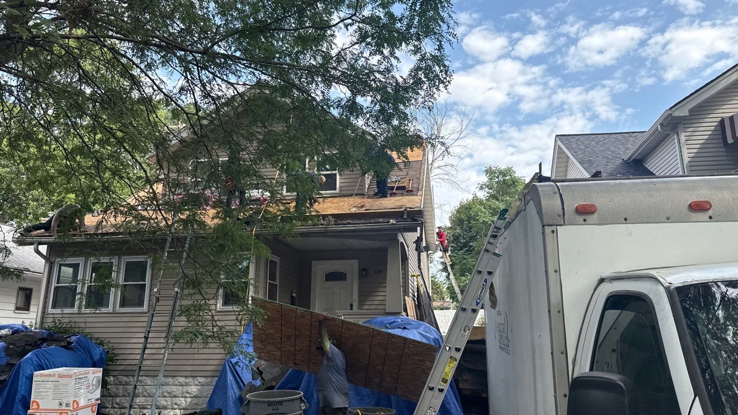 Roof Replacement using Owens Corning Driftwood by 180 Contractors