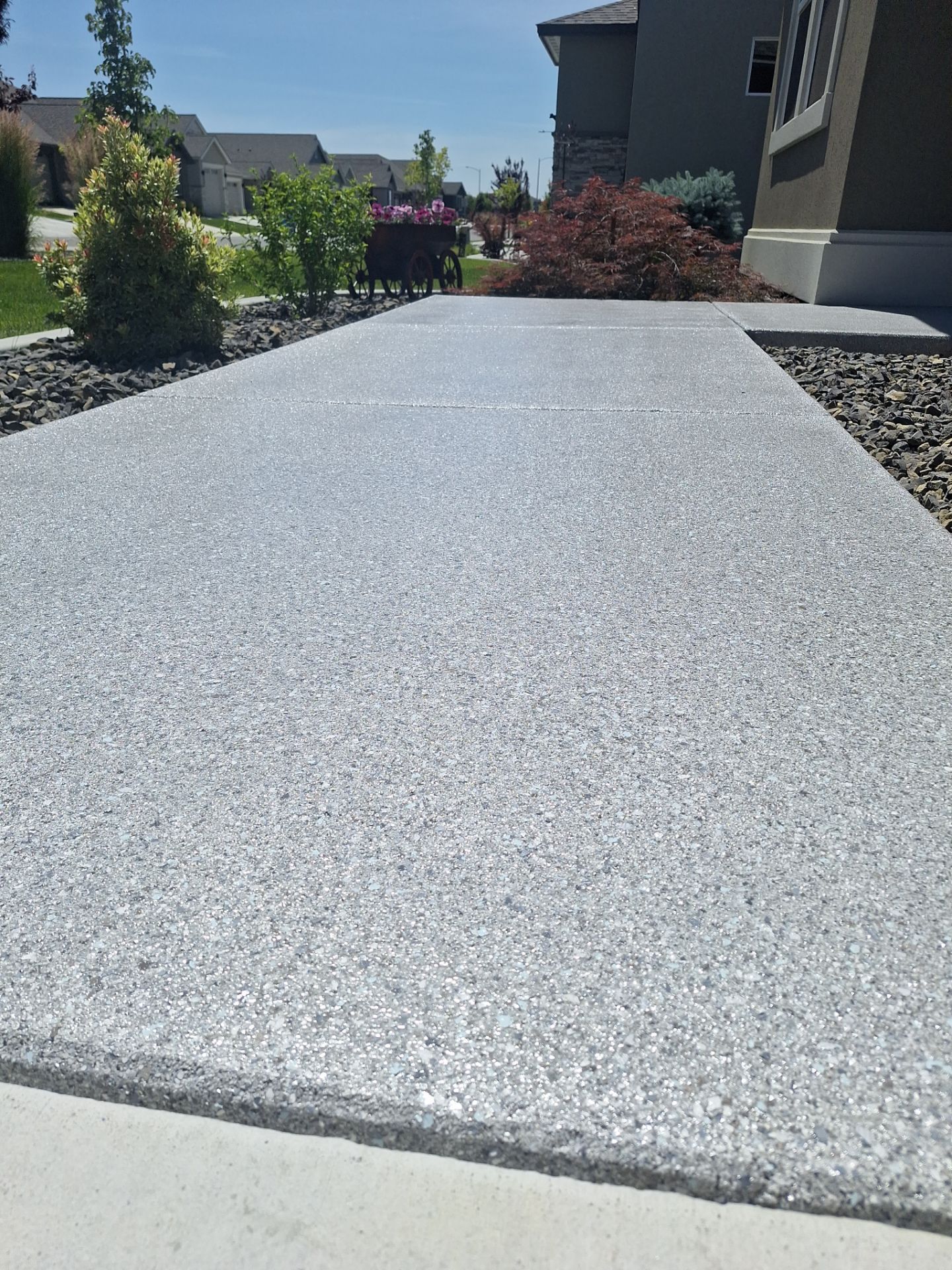 Patio Transformation using Agate Hybrid by Croc Coatings, LLC