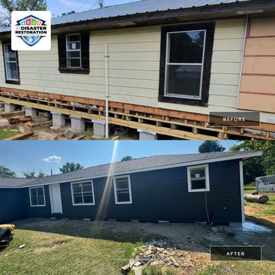 75 Year Old Home Total Restoration - Coldspring TX