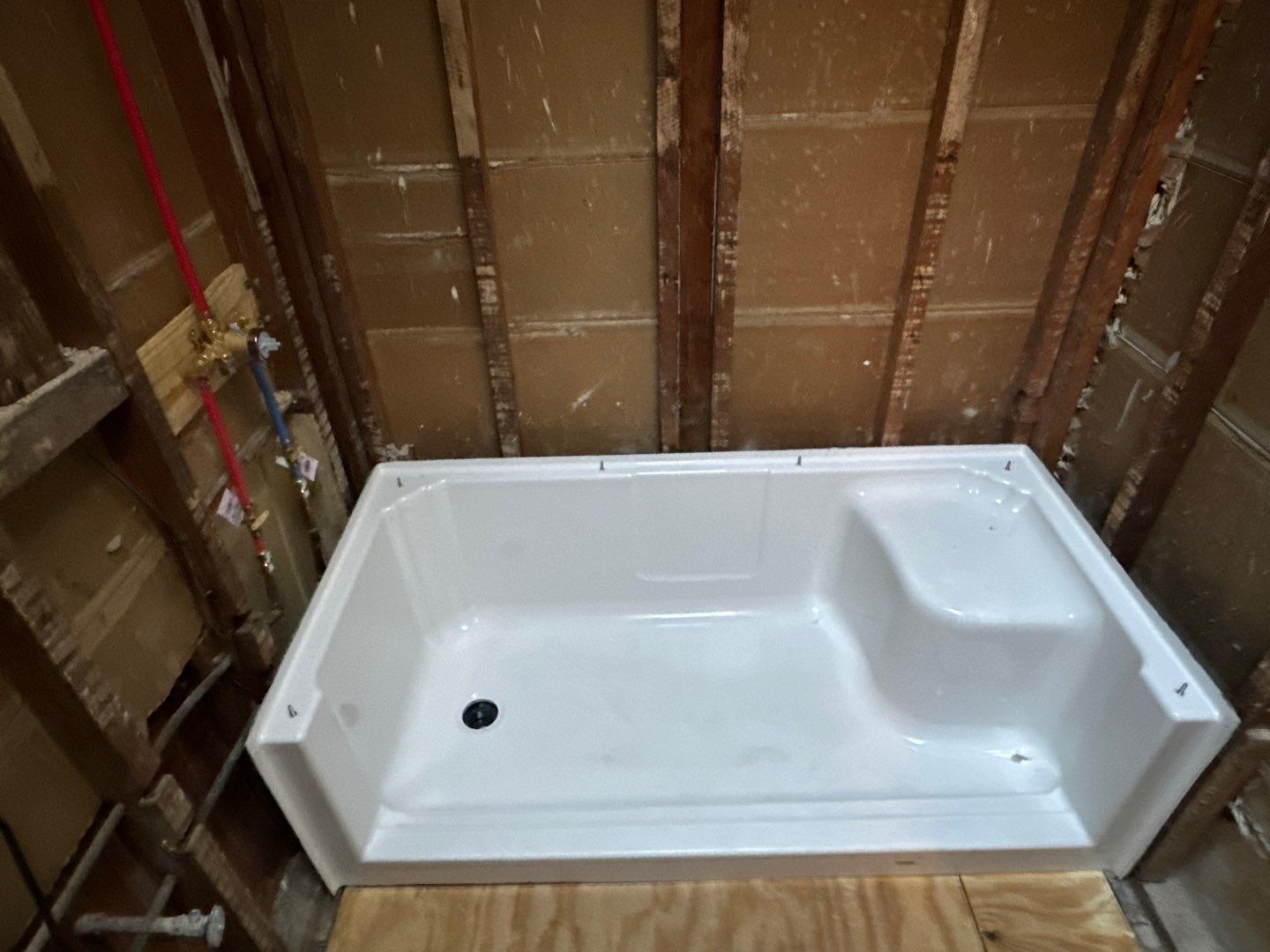 Bathroom Remodel Using Shower Kit by A1 NERDY HOMES LLC