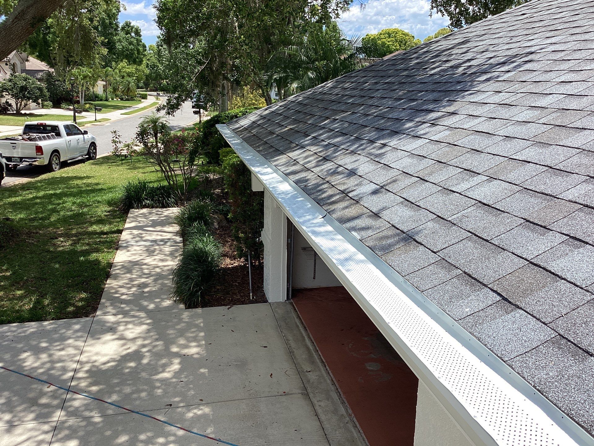 Gutter Guard System for a Leaf-Free Home in Sarasota FL by Gutter Professors