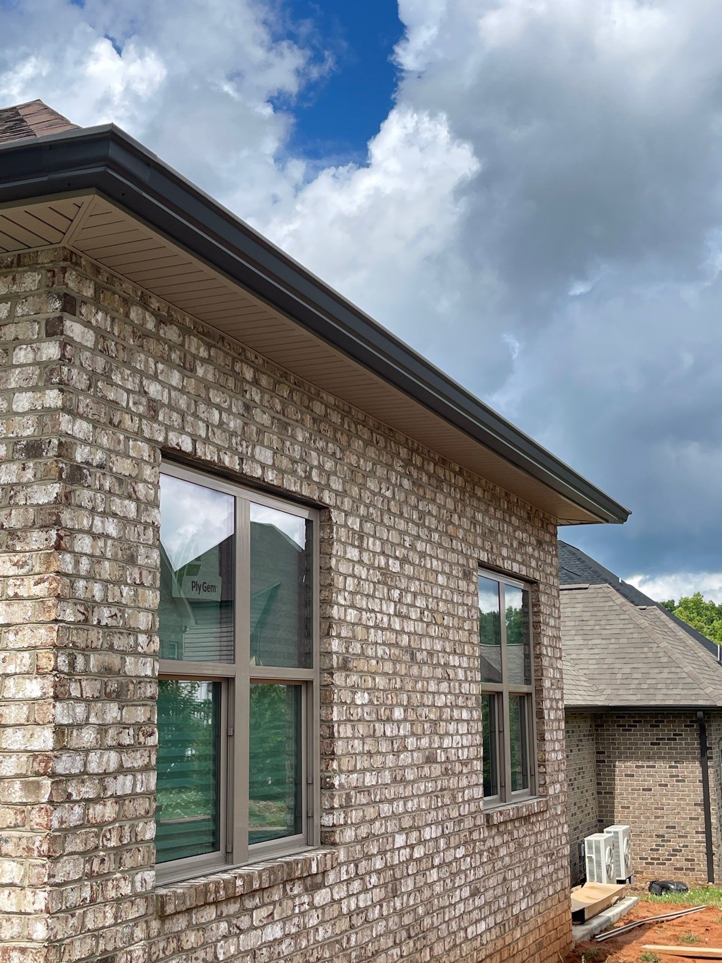 6" Seamless Gutters in Dark Bronze by Peak 2 Peak Services LLC
