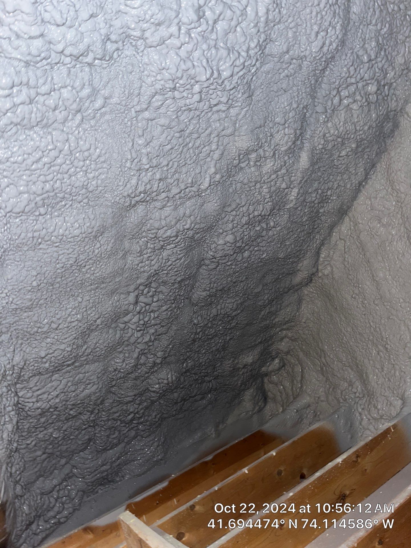 Attic Insulation using open cell spray foam by NYS Foam & Energy