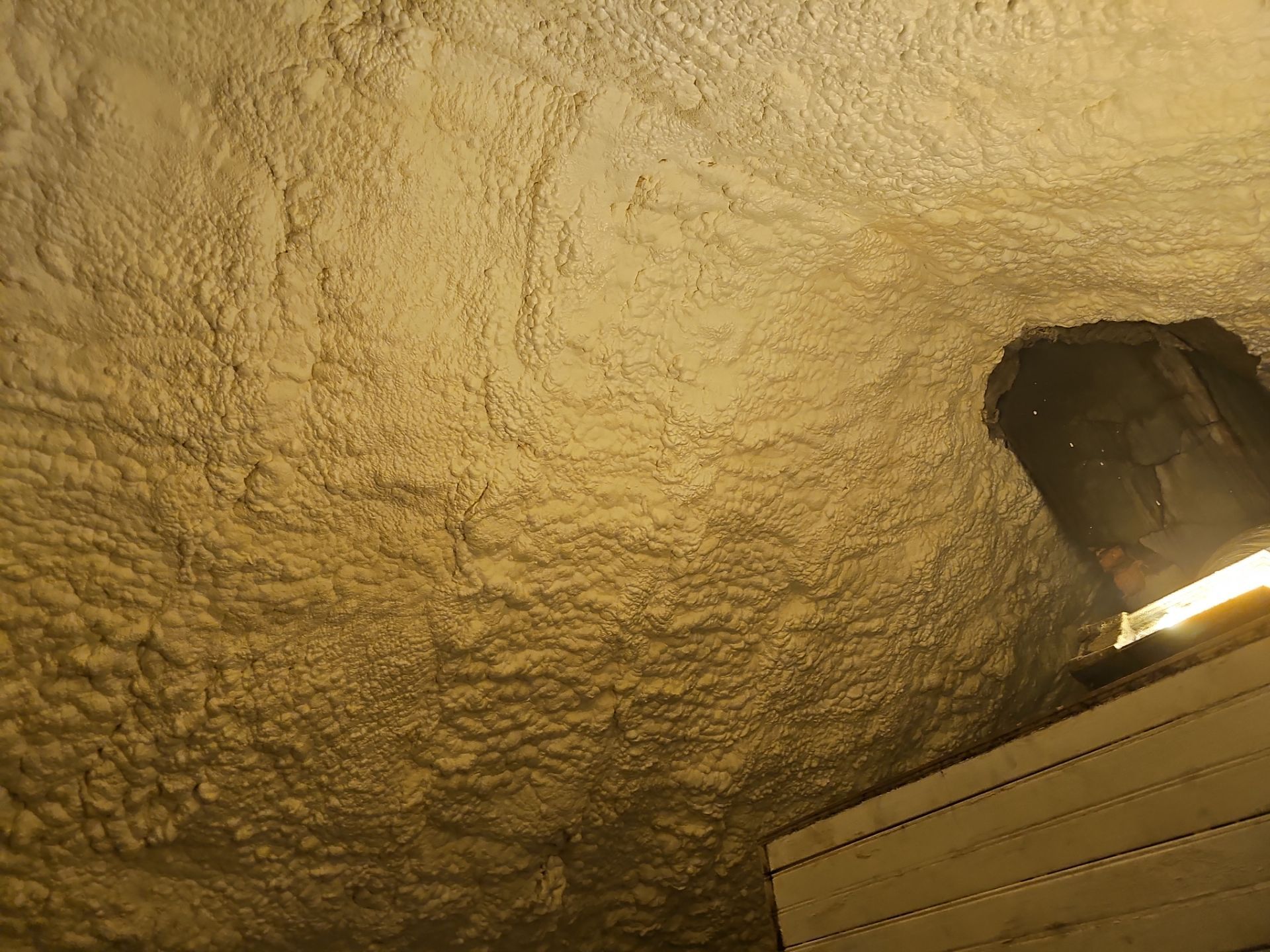 Attic Insulation using Open Cell Spray Foam by NYS Foam & Energy