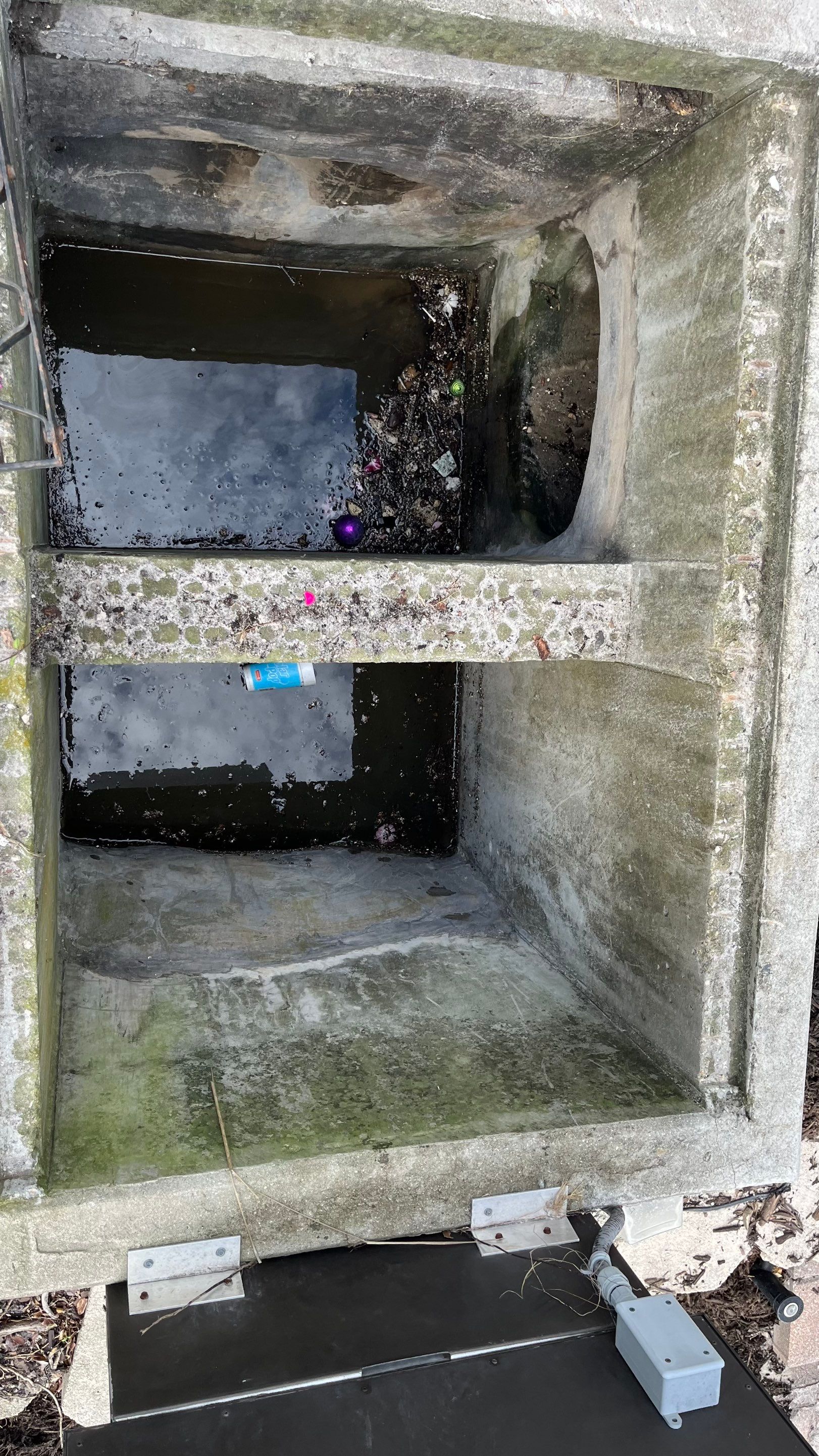 Naples Resort Pool Cleanout and Stormwater System Maintenance by Don Mar, Inc. Storm Water Solutions