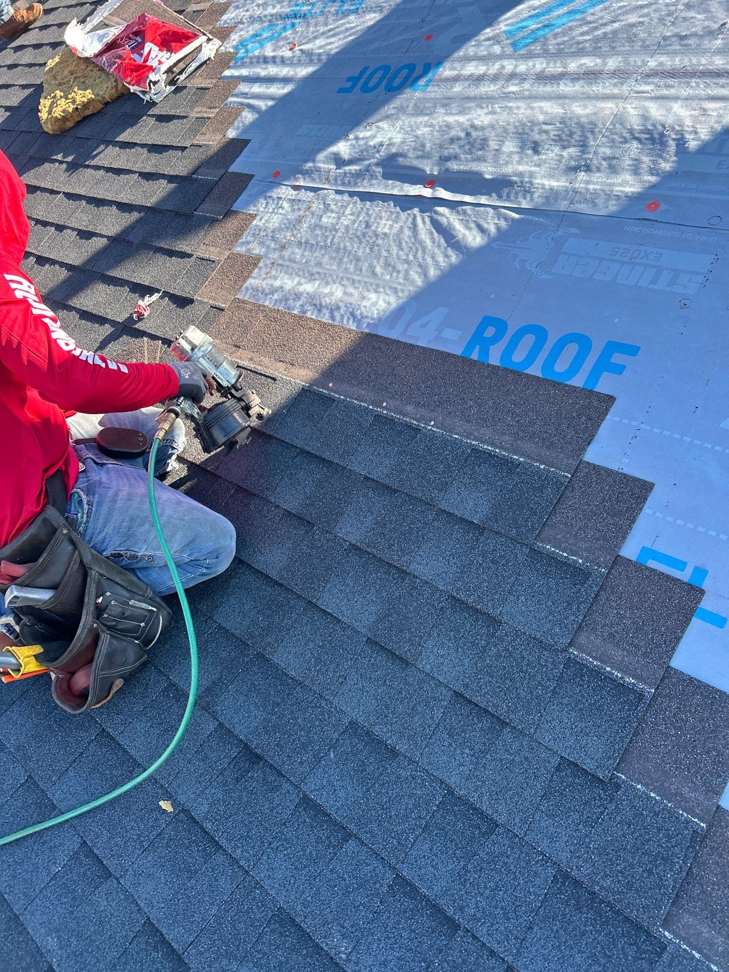 Residential Roof Replacement using GAF - NATURAL SHADOW - CHARCOAL by Elite Roofing LLC