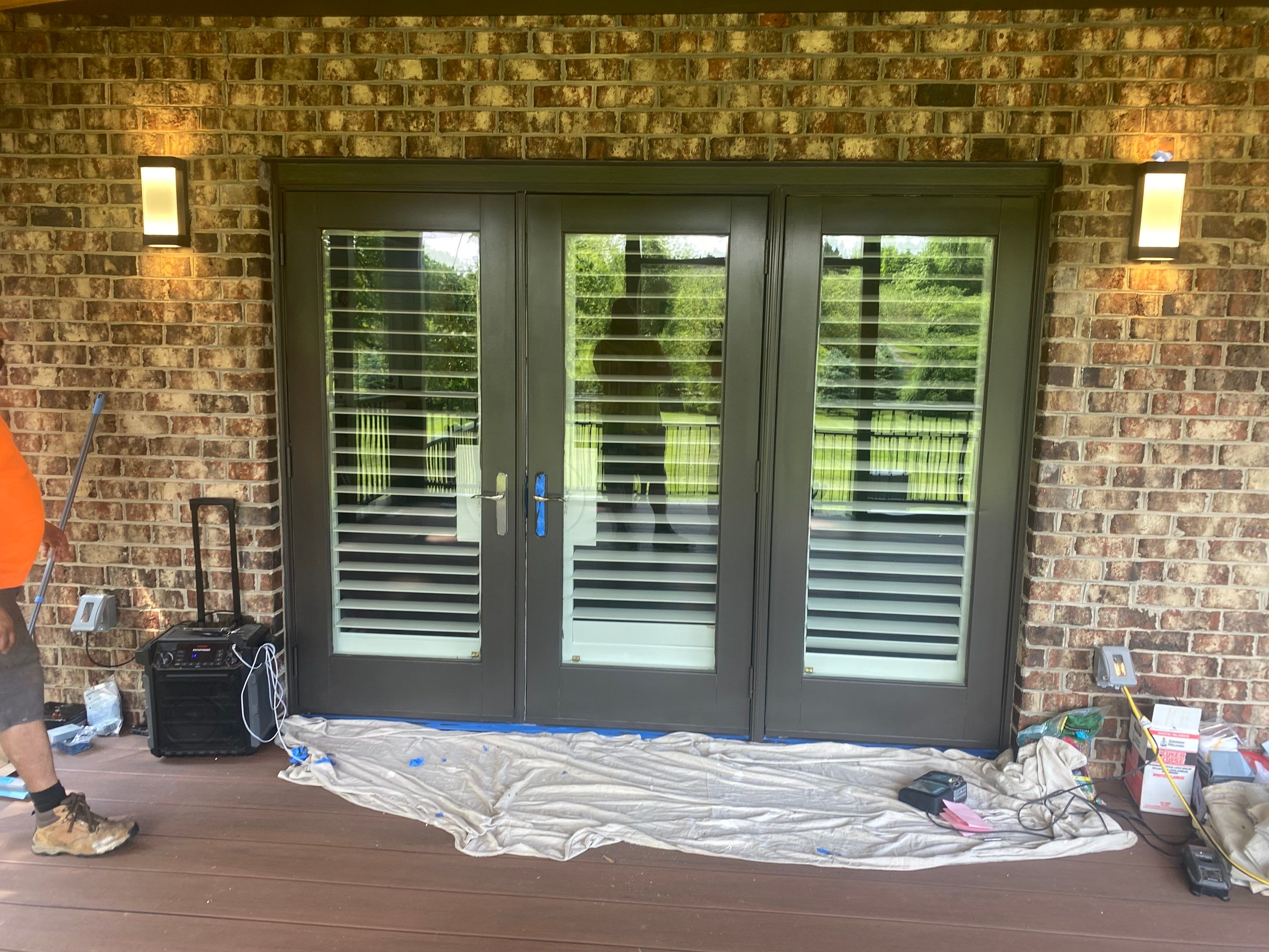 Deck/Screen porch Transformation using Timbertech by The Smet Companies, LLC