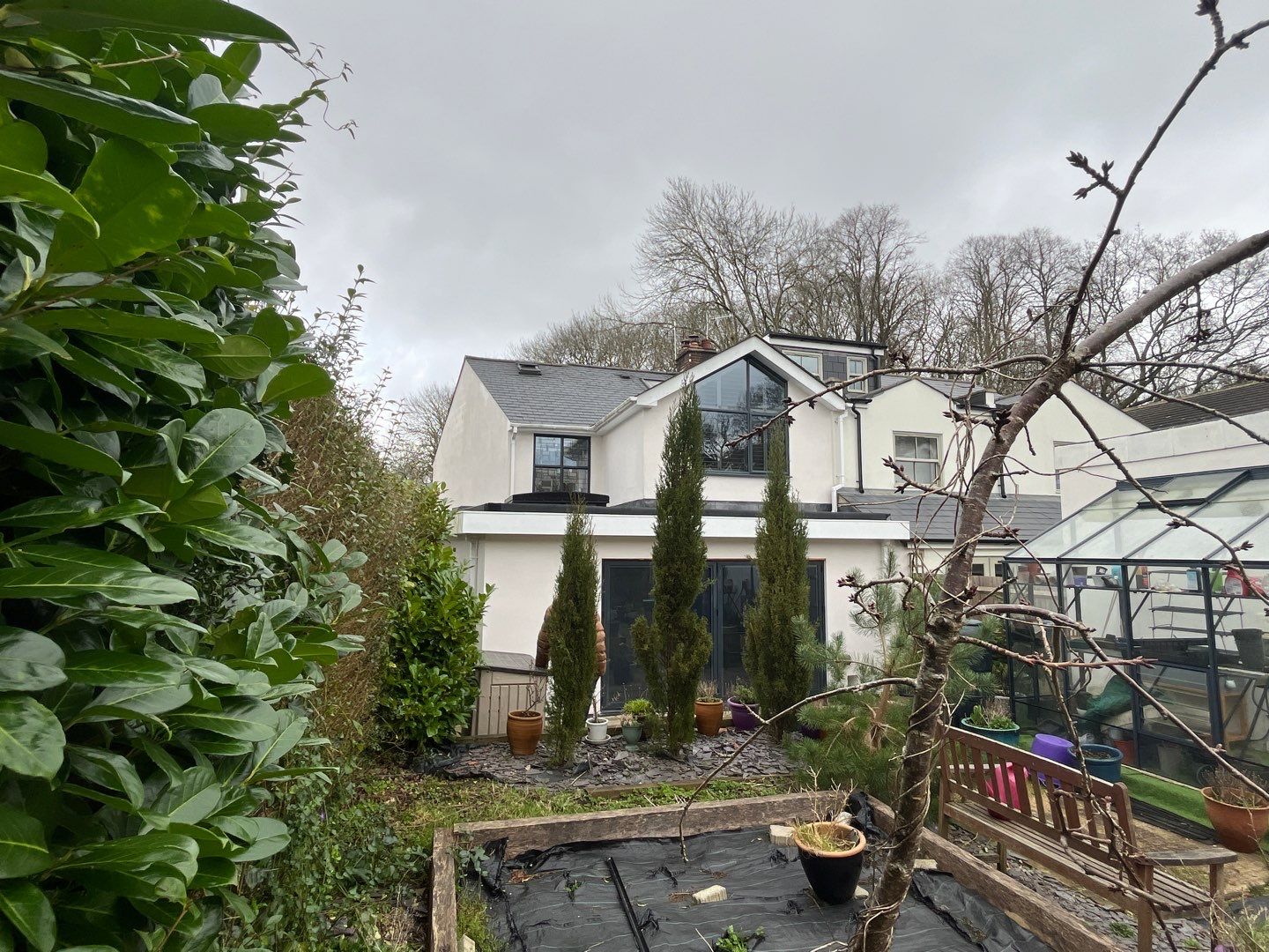 Render and patio clean using Softwash Equipment by Ges Exterior Cleaning ltd