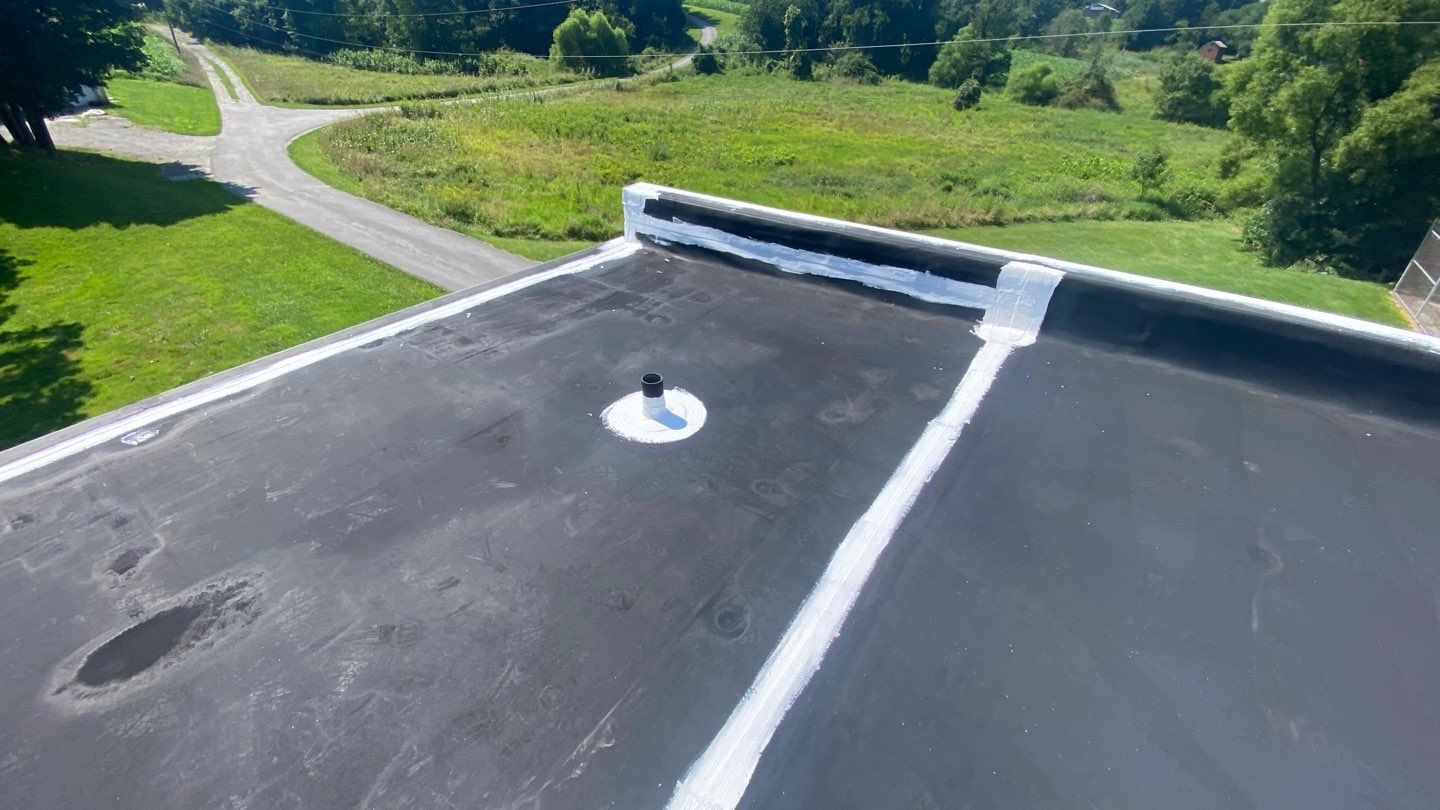Silicone Roof Coating in Manchester, MD • Premier Dental by Seipp Roofing, LLC