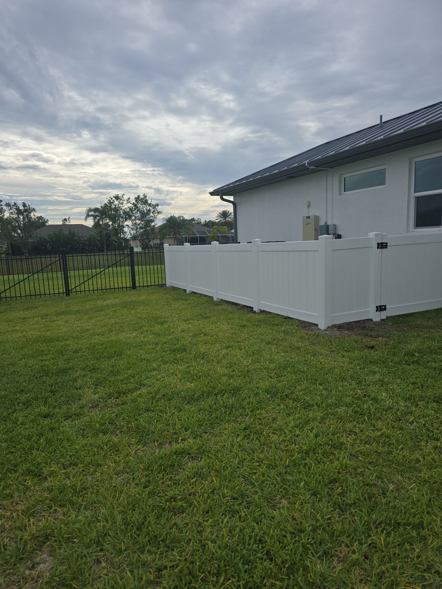 Aluminum Fence Install in Rotonda West by True Fence LLC