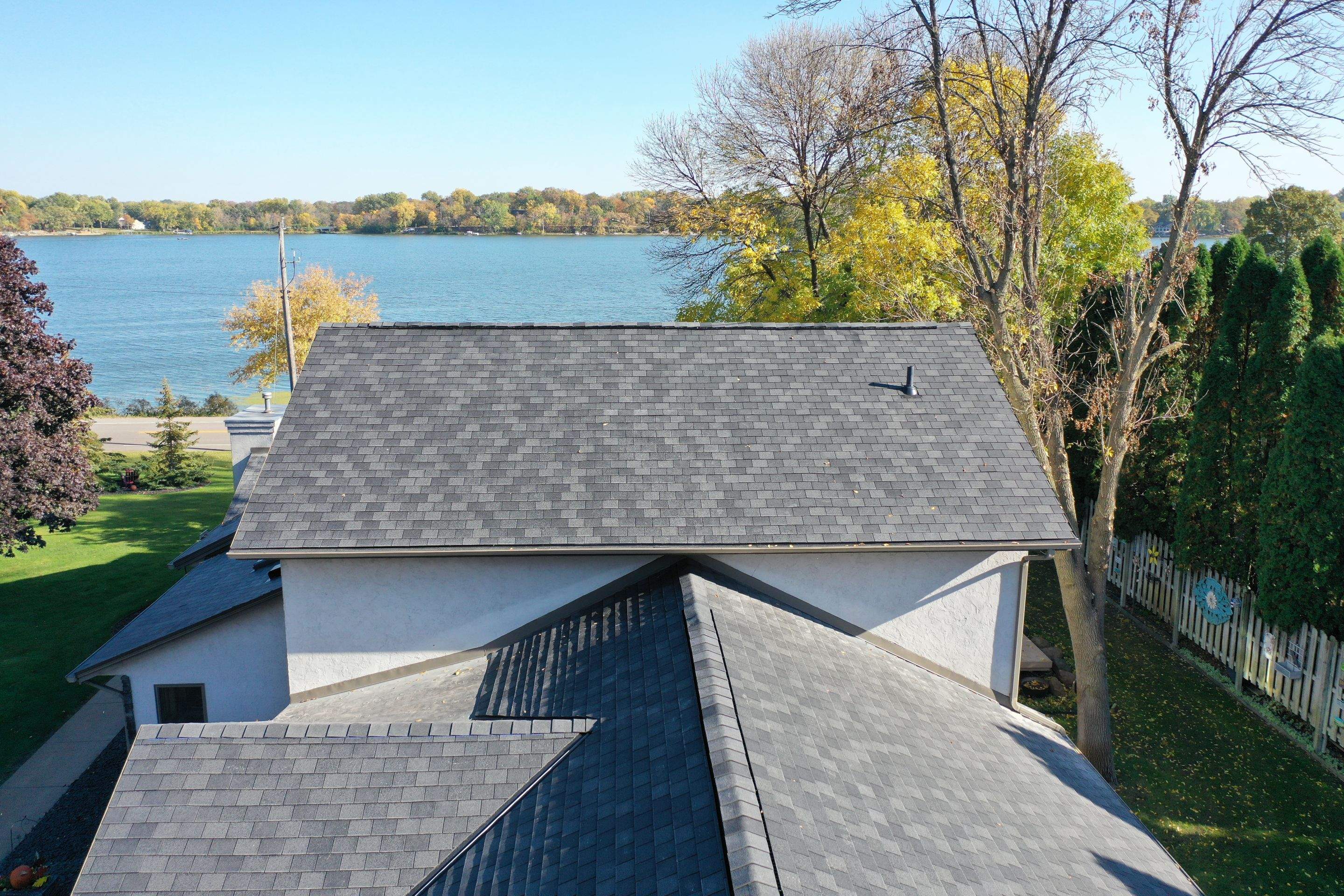 Premium Roof Replacement – F-Wave Designer Slate | Little Canada, MN by First Impressions Exteriors