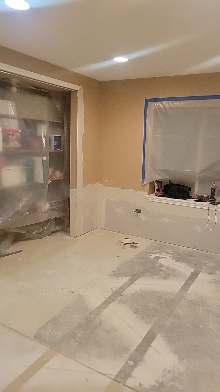 Overhead Drain Pipe Leak in Basement by Chicagoland Water Medics