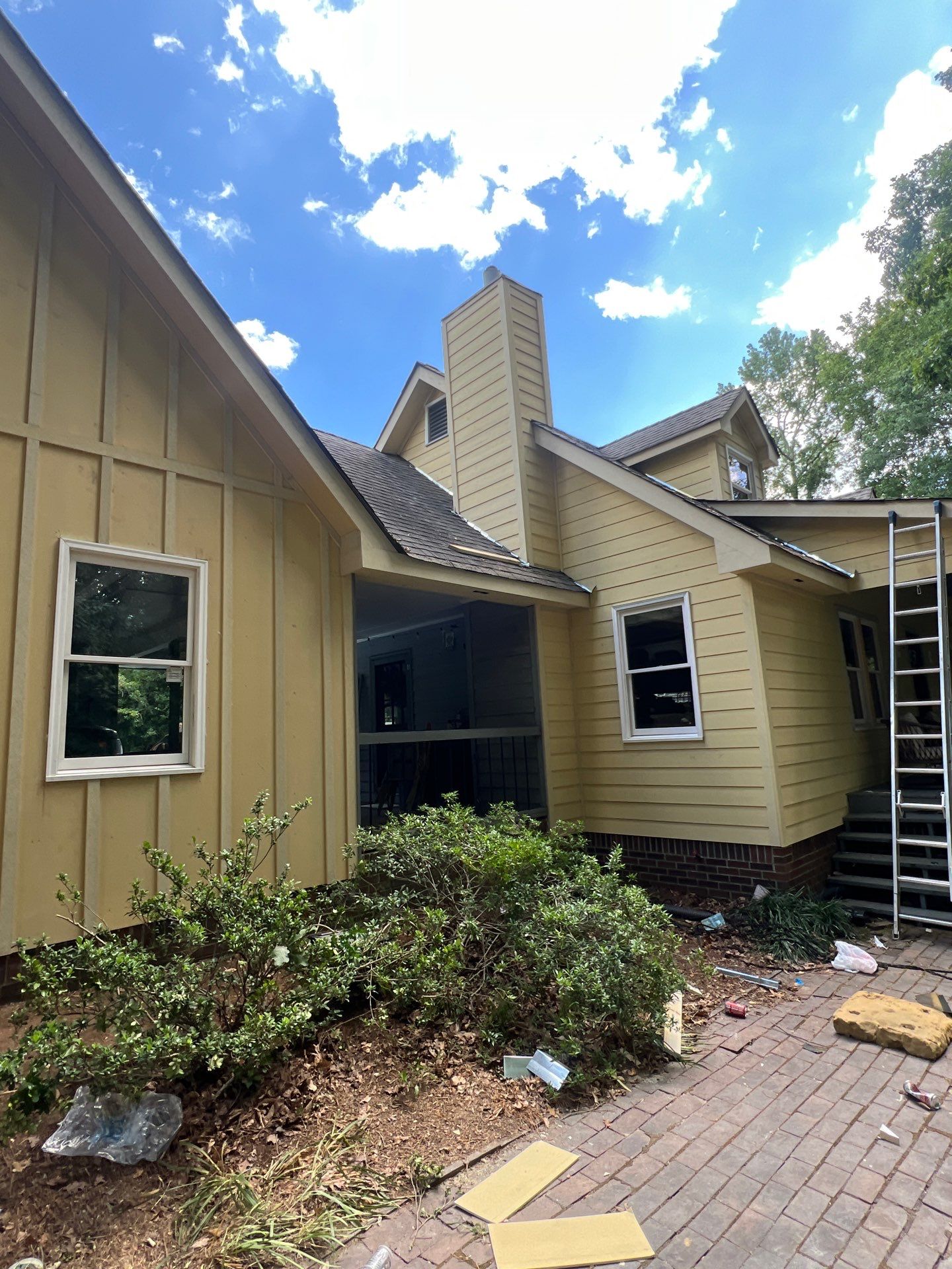 Siding & Gutter Replacement and Exterior Painting in Lawrenceville, GA by Nelson Exteriors