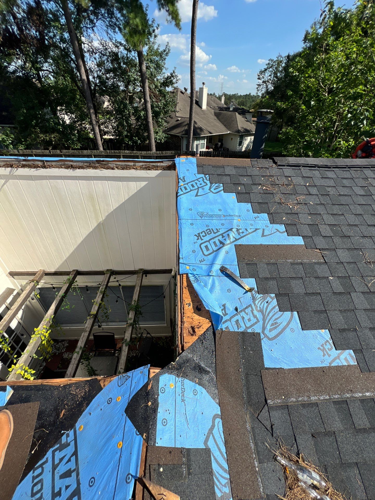 Residential Roofing Repair using Owen's Corning Duration (Lifetime) Shingles by Roof Repair Company