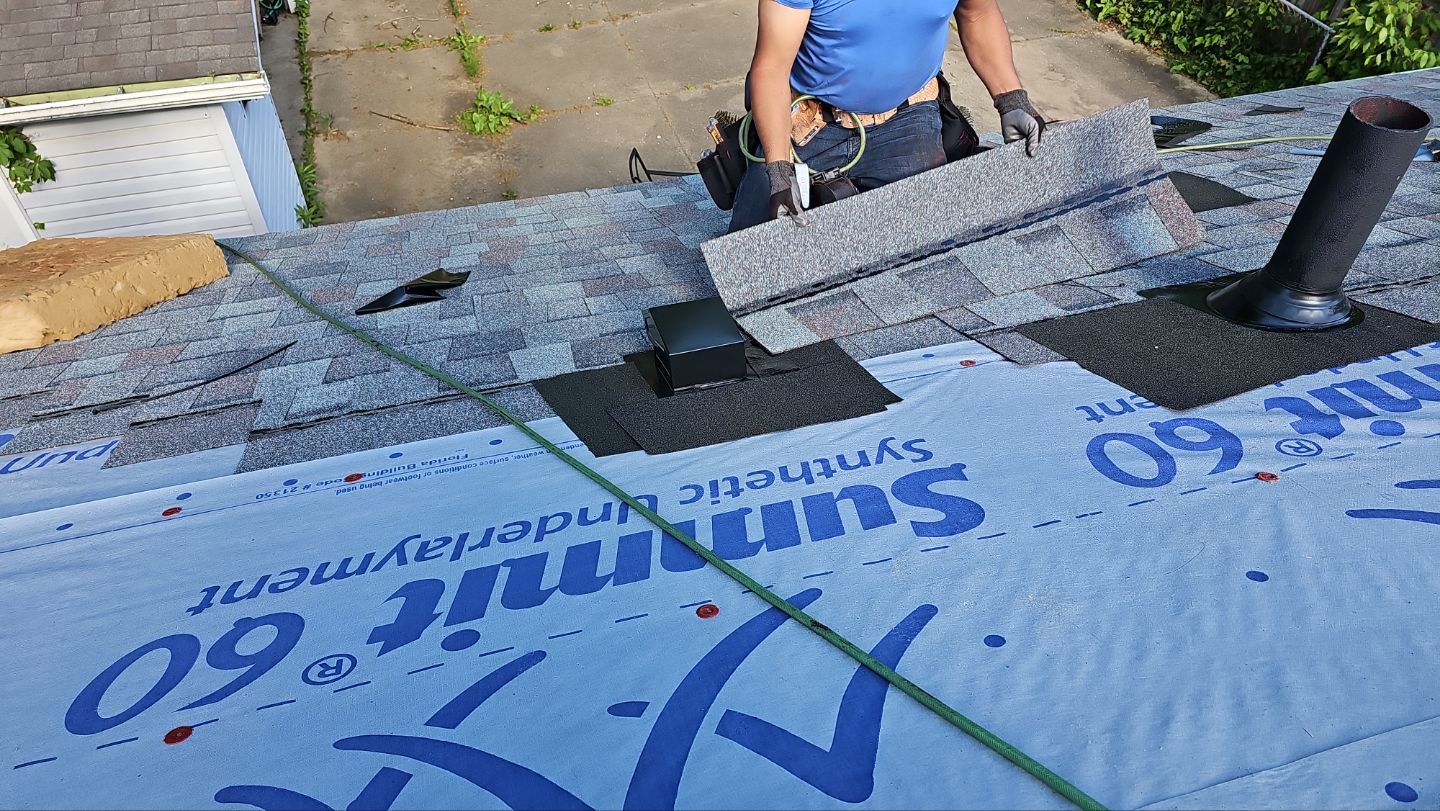 Atlas Pinnacle, Color, Summer Storm, Drip Edge, Color, Black by Eagle Eye Roofing