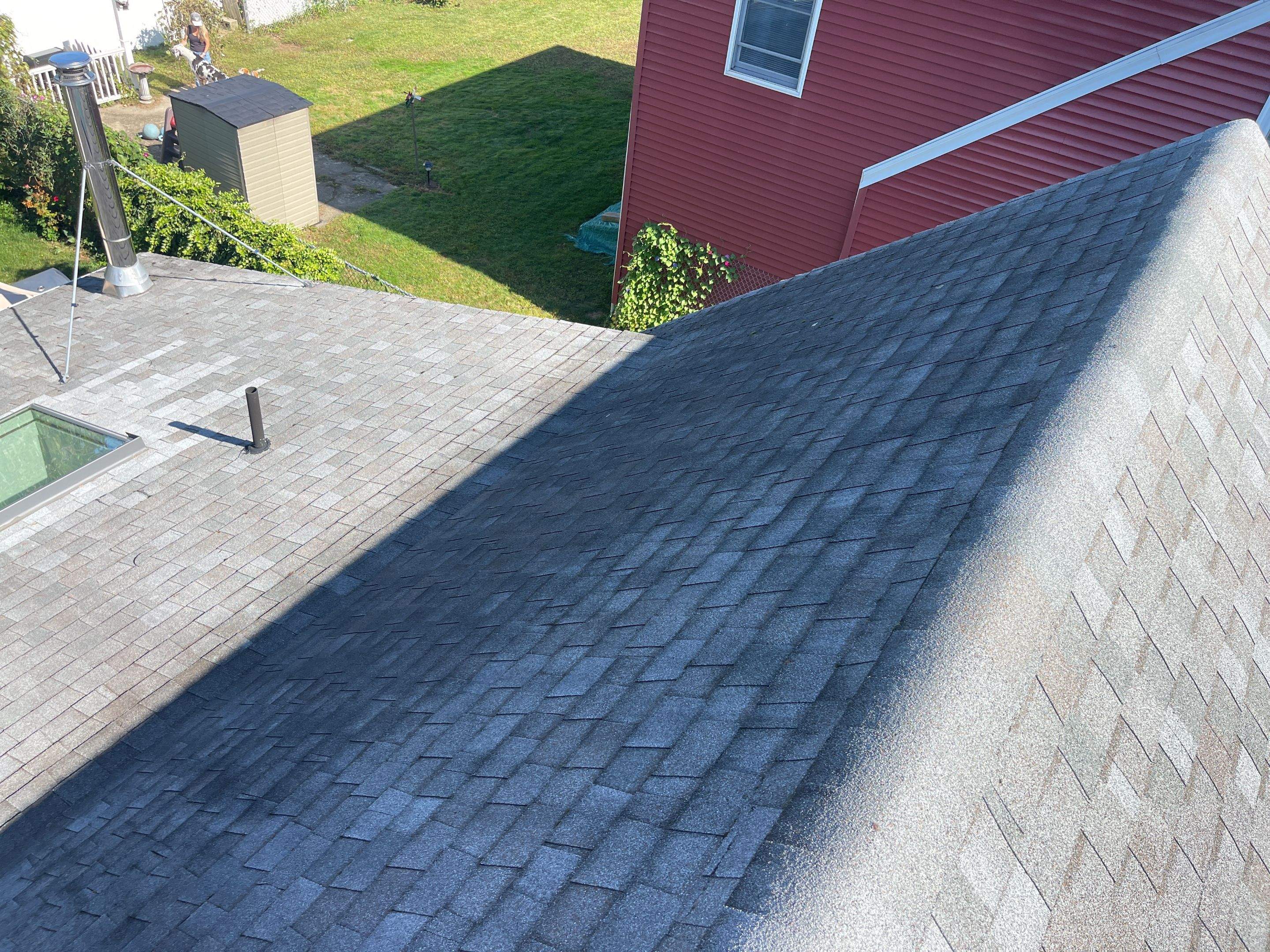 Residential Roofing Installation using Owens Corning TruDefinition Sierra Gray by A Plus Exterior