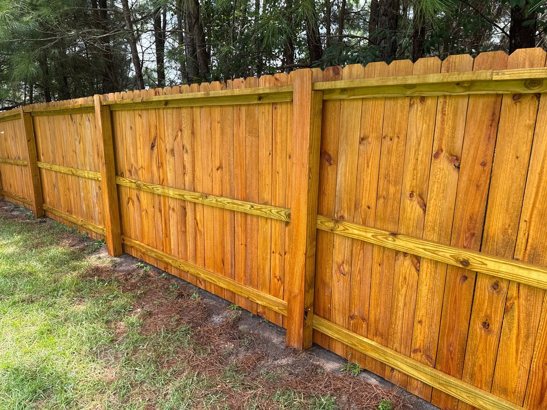 Wood Fence and Wood Deck using Wood Sealant by DuraSeal