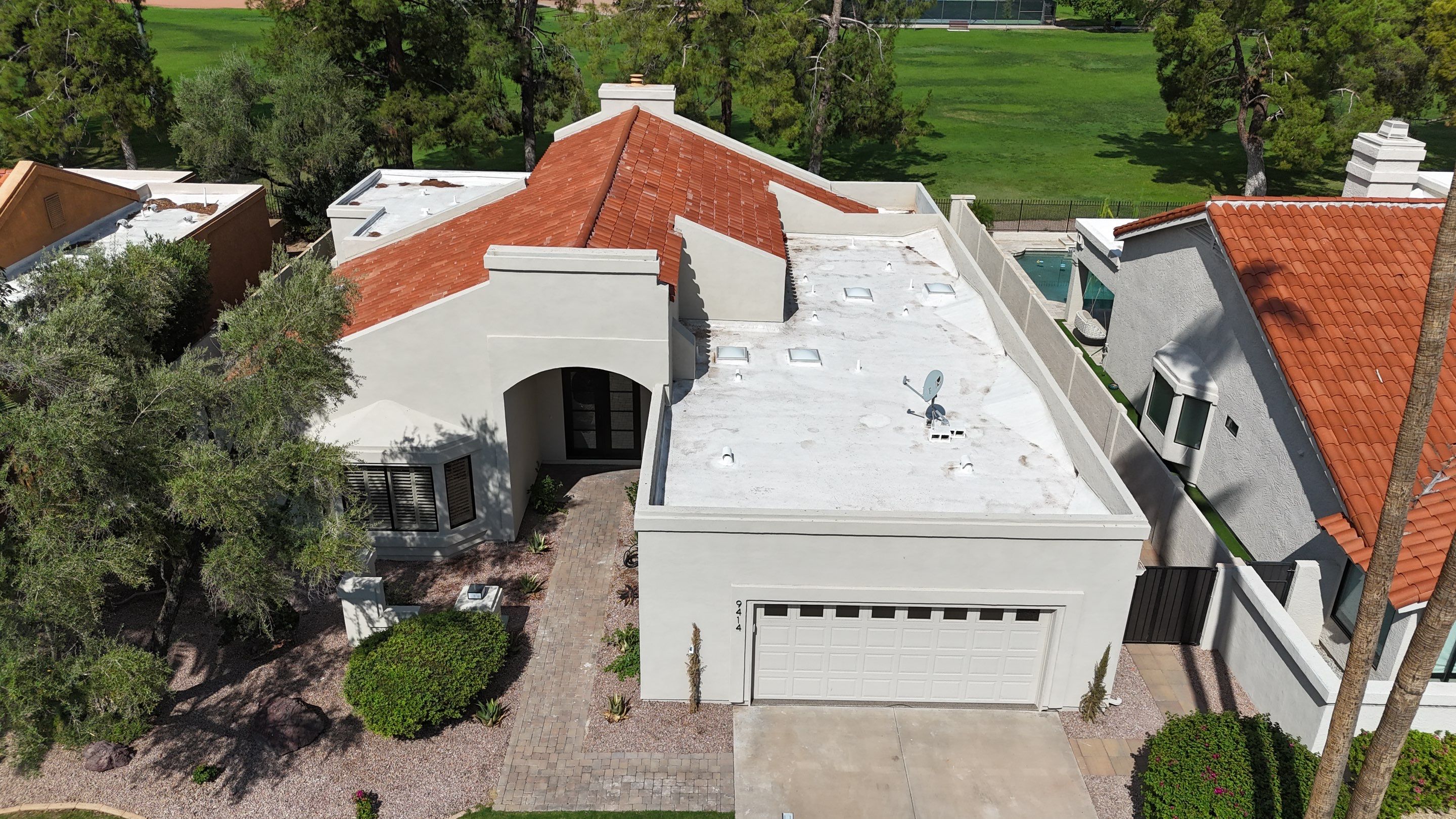 Project in Scottsdale, AZ by Saint Roofing