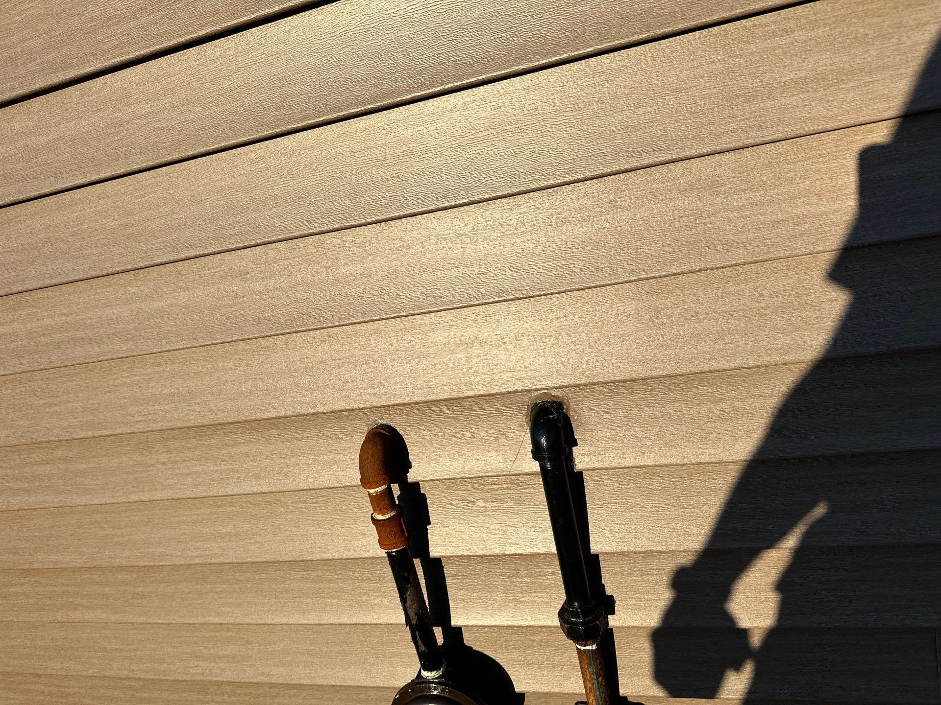 Exterior transformation in Ringtown by Esh Builders