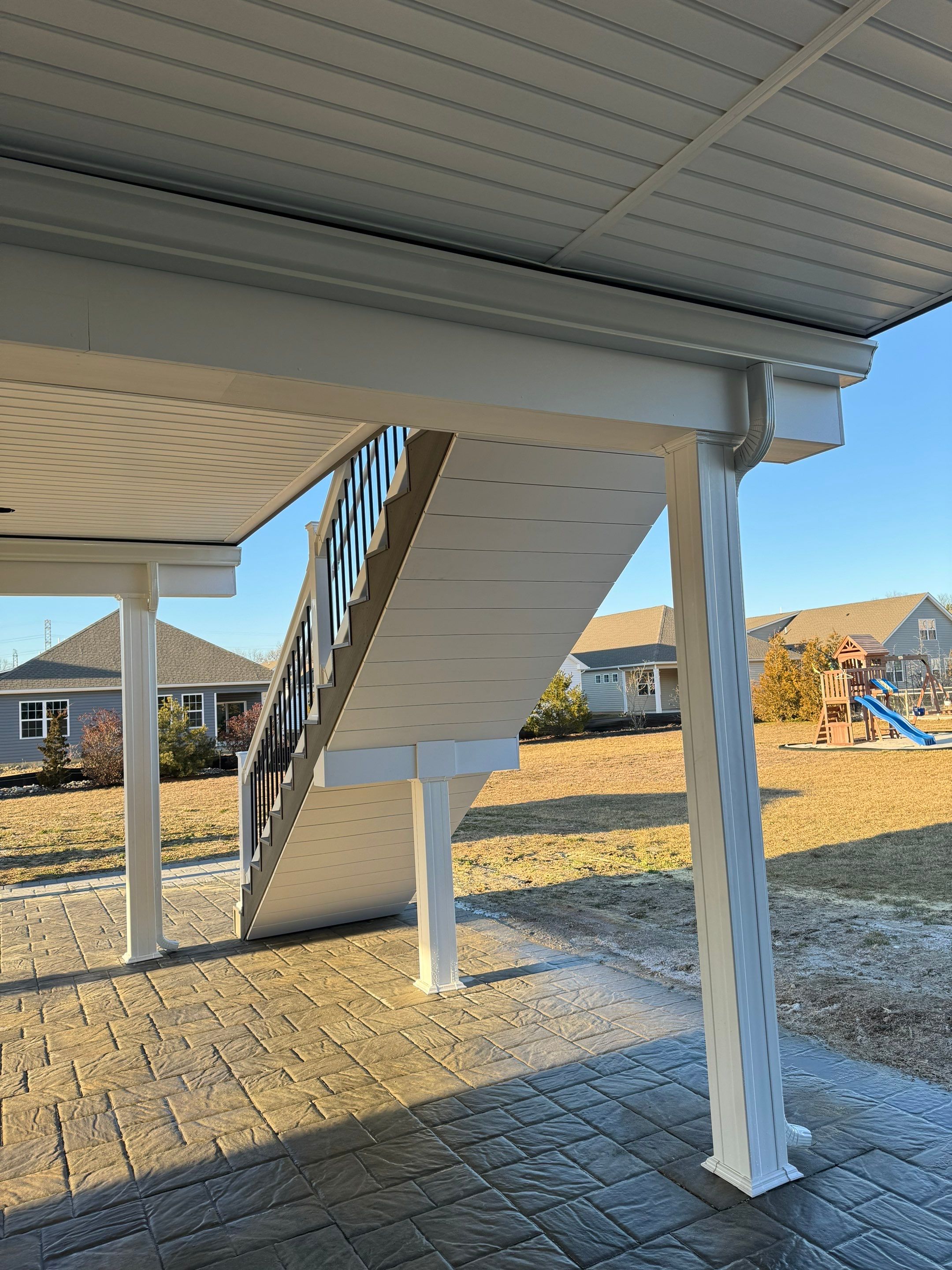 New Deck With Waterproofing by deck guardian