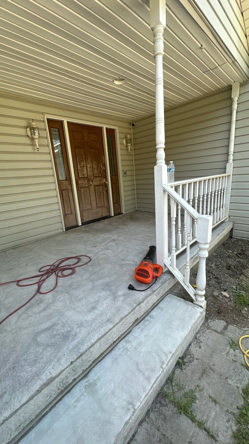 Porch & Steps Project in Renfrew by Floors in a Day, Inc