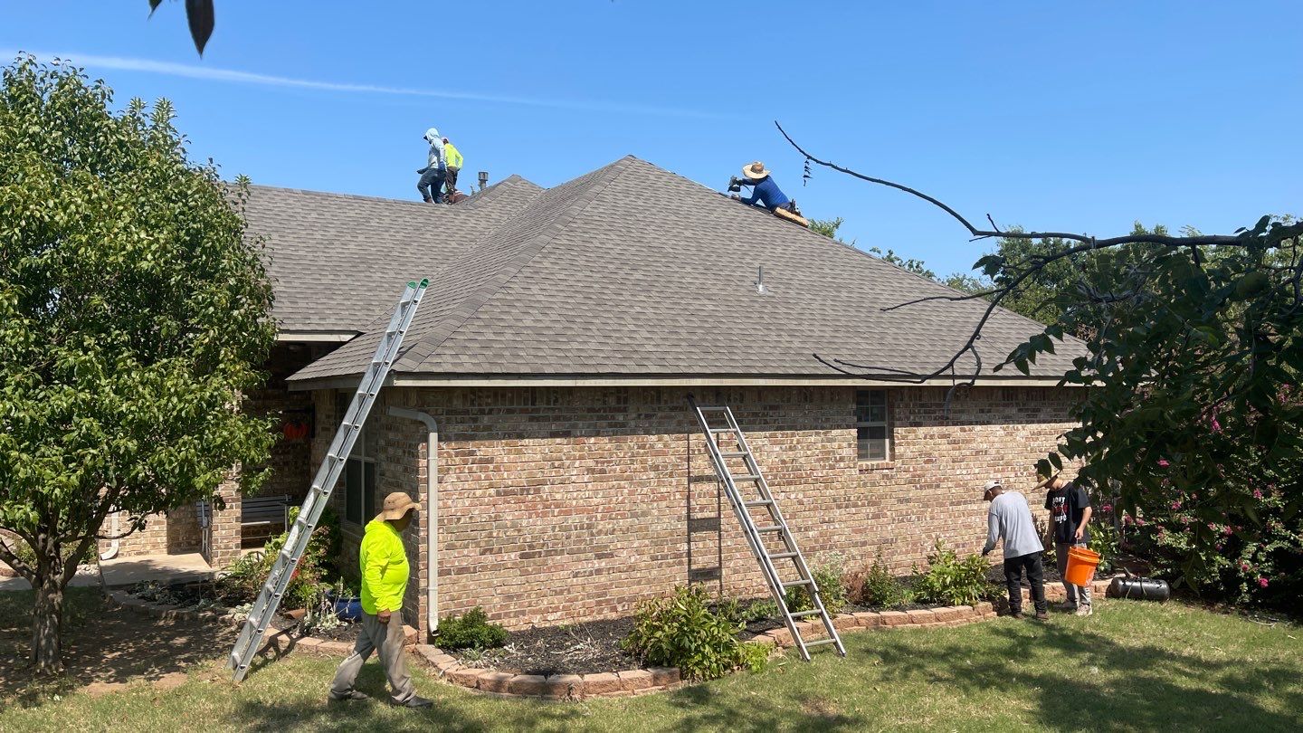 Residential Roofing Installation using GAF Natural Shadow  by A & H Roofing and Contracting