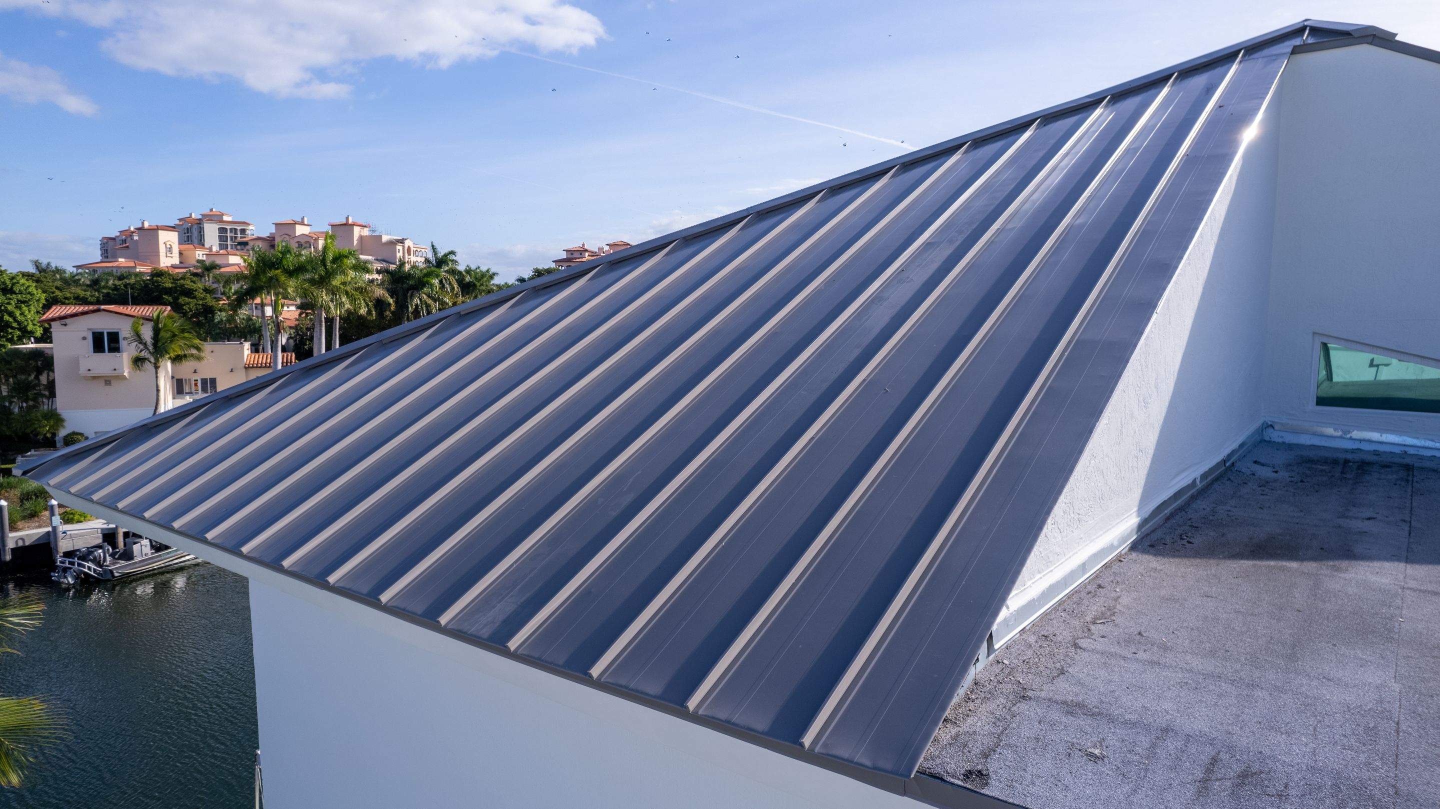 Metal Roof - Aluminum - Slate Gray by Istueta Roofing