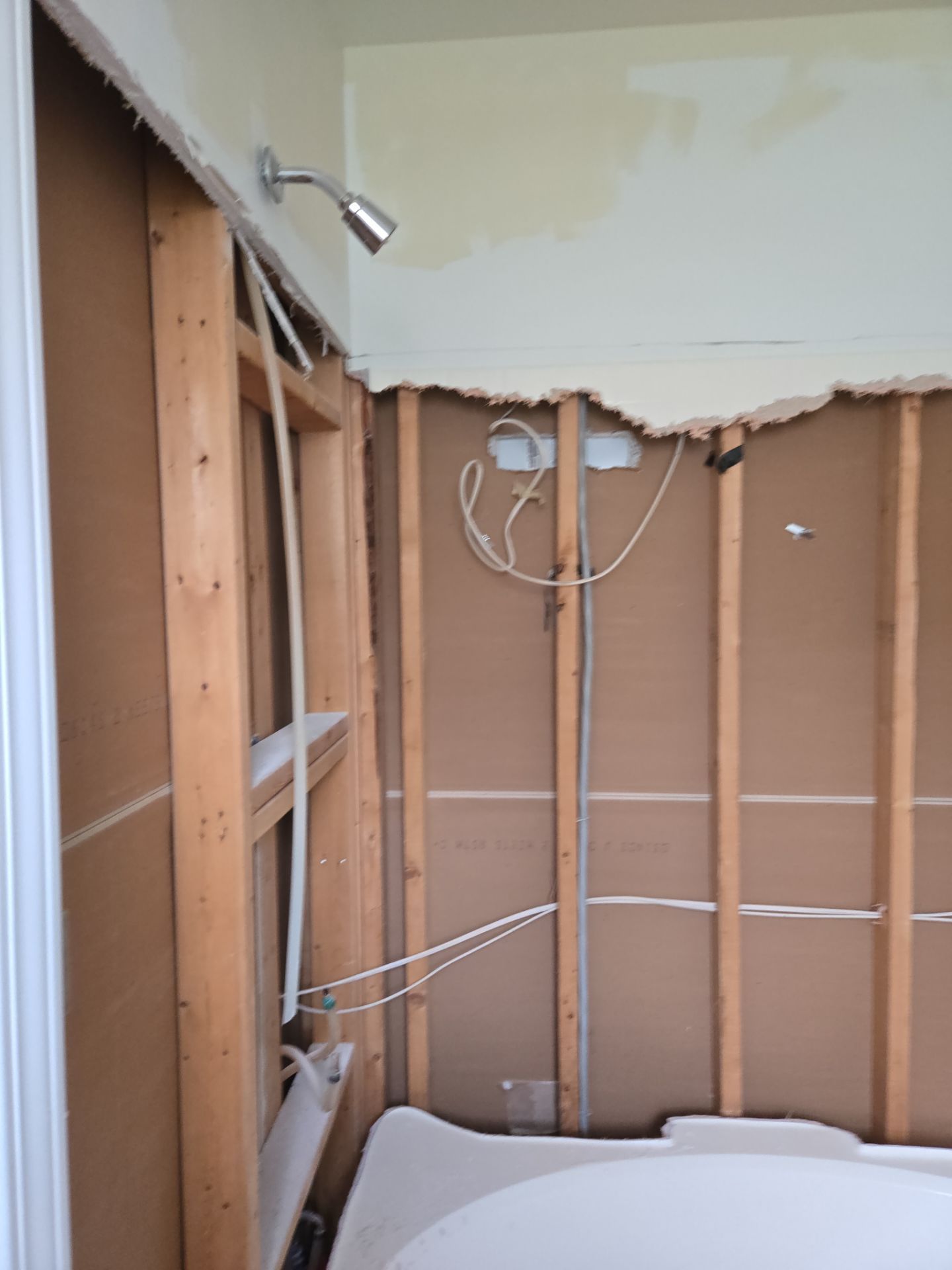 🚿 Budget-Friendly Bathroom Upgrade – No Grout, No Hassle! by A Step Above Handy LLC 
