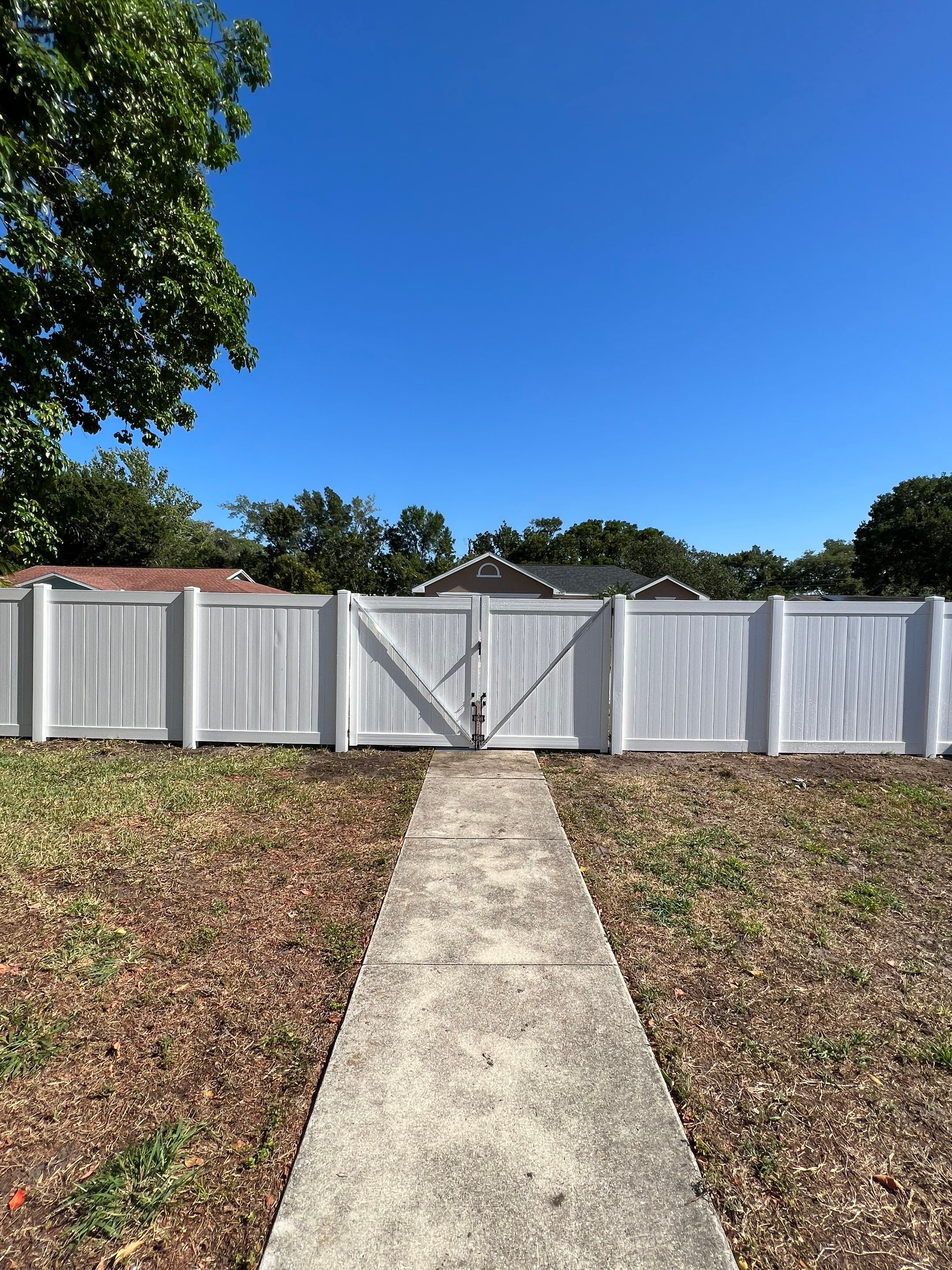 Vinyl Fence Installation using Vinyl Privacy Fence  by Asap fence and gates, LLC
