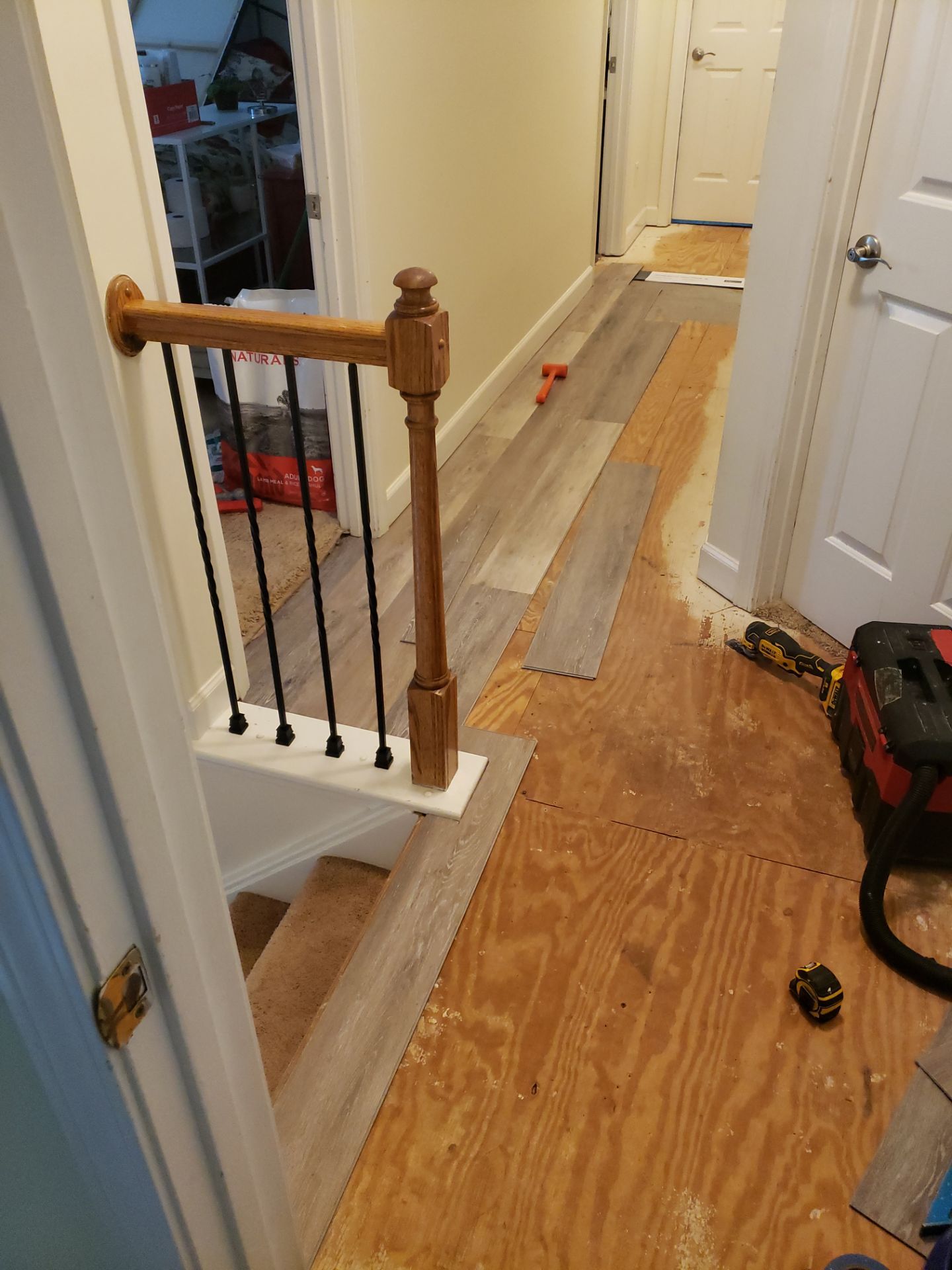 LVP Flooring Install! by A Step Above Handy LLC