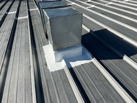 Commercial Roof Repair - metal coating by Georgia Roof Advisors