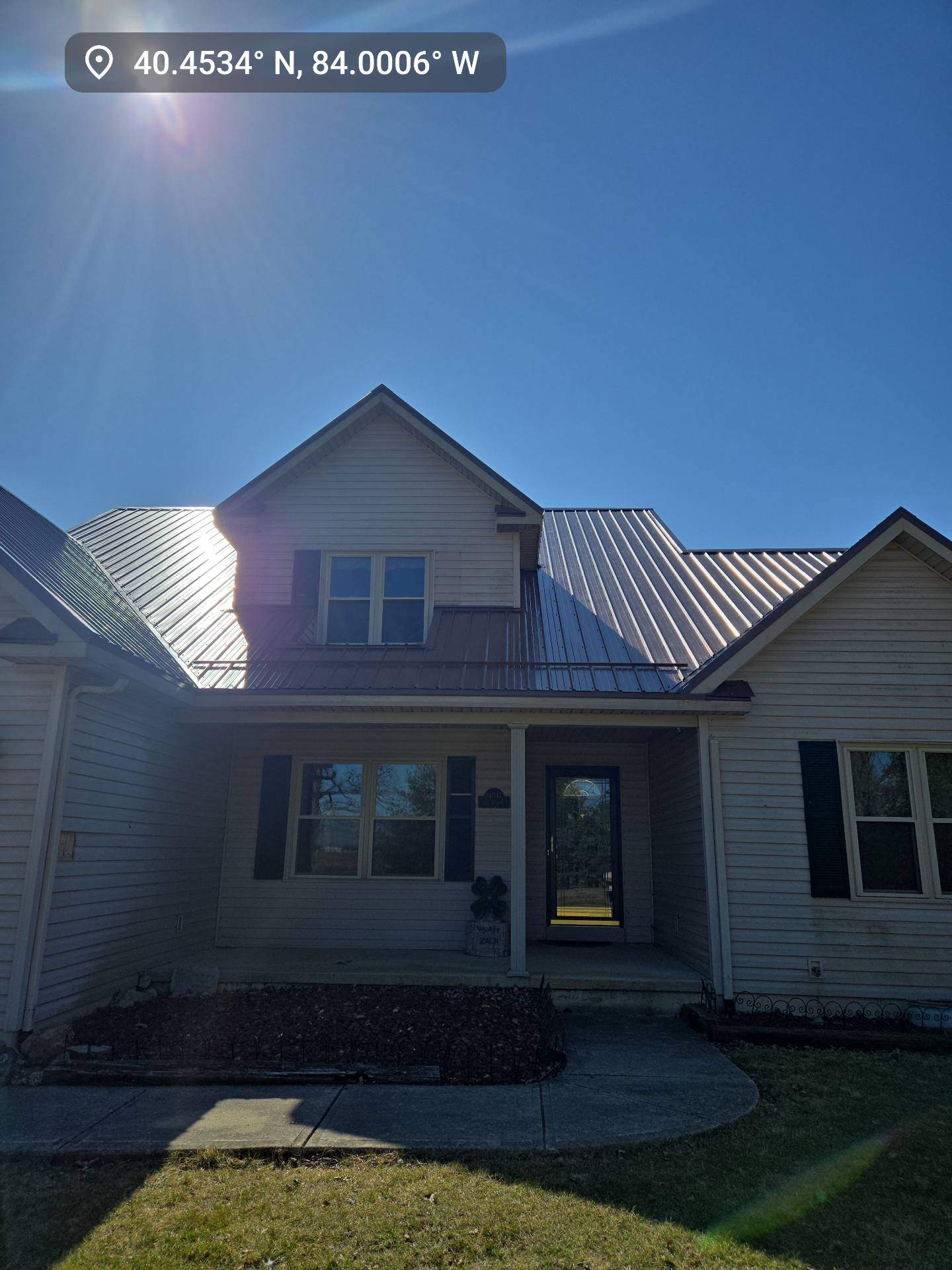 Roof/Siding/Gutter installation using Platinum AG Panel Cocca Brown by Nitro Roofing and Construction