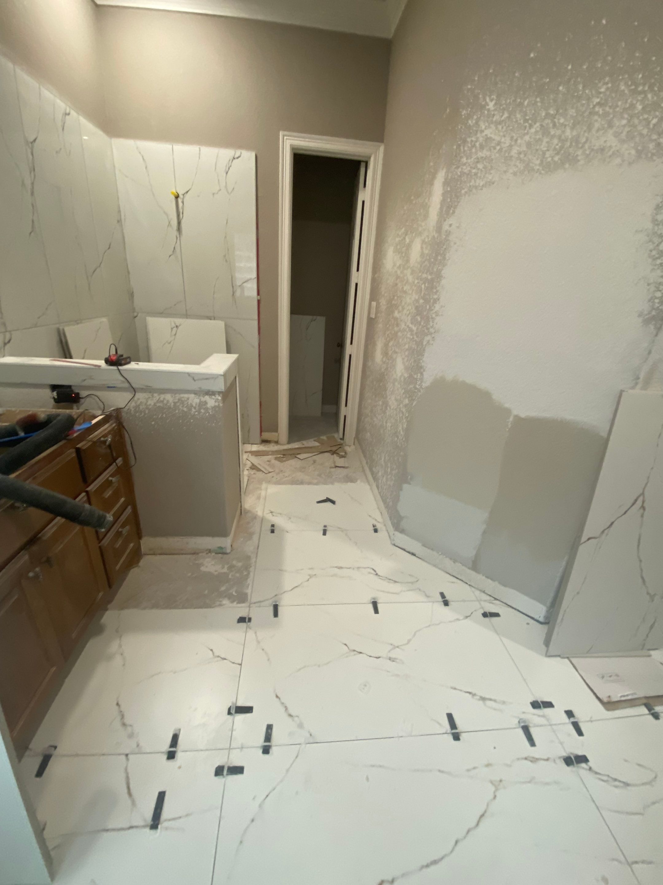 Bathroom Remodel and Closet in Cinco Ranch, TX by SophAlx LLC