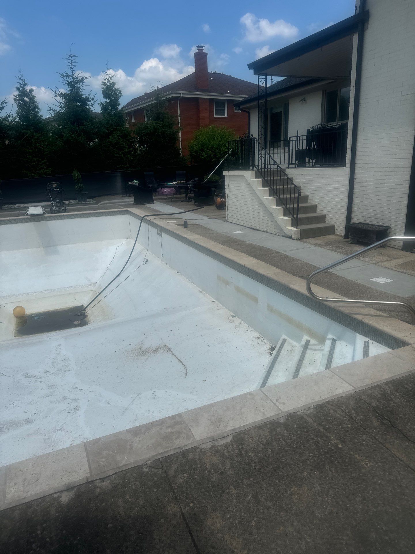 Pool Deck Project in Pittsburgh by Floors in a Day, Inc