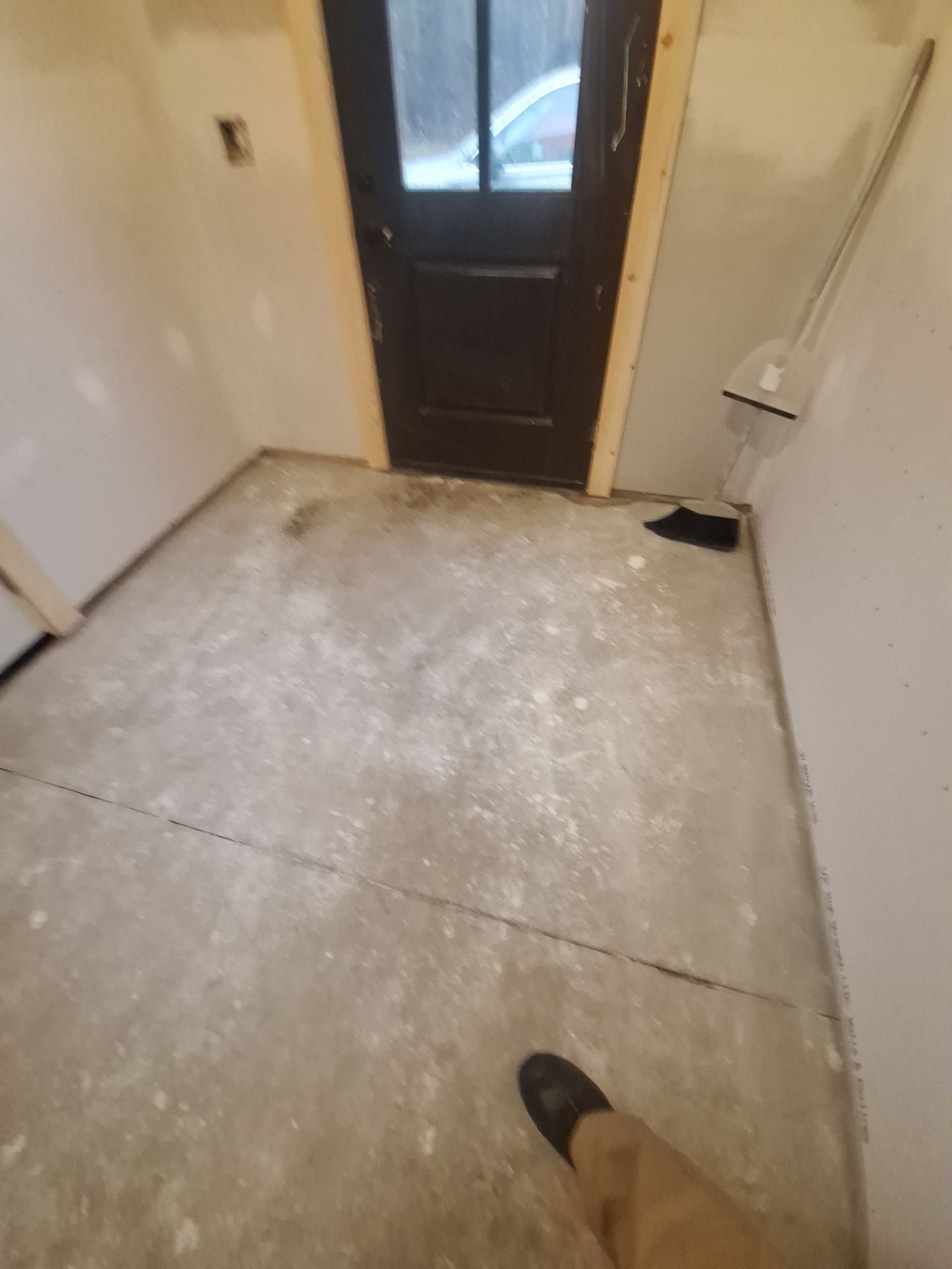 Speckled Epoxy Floor Installation and Concrete Refinishing in Nunica by Gordon Painting