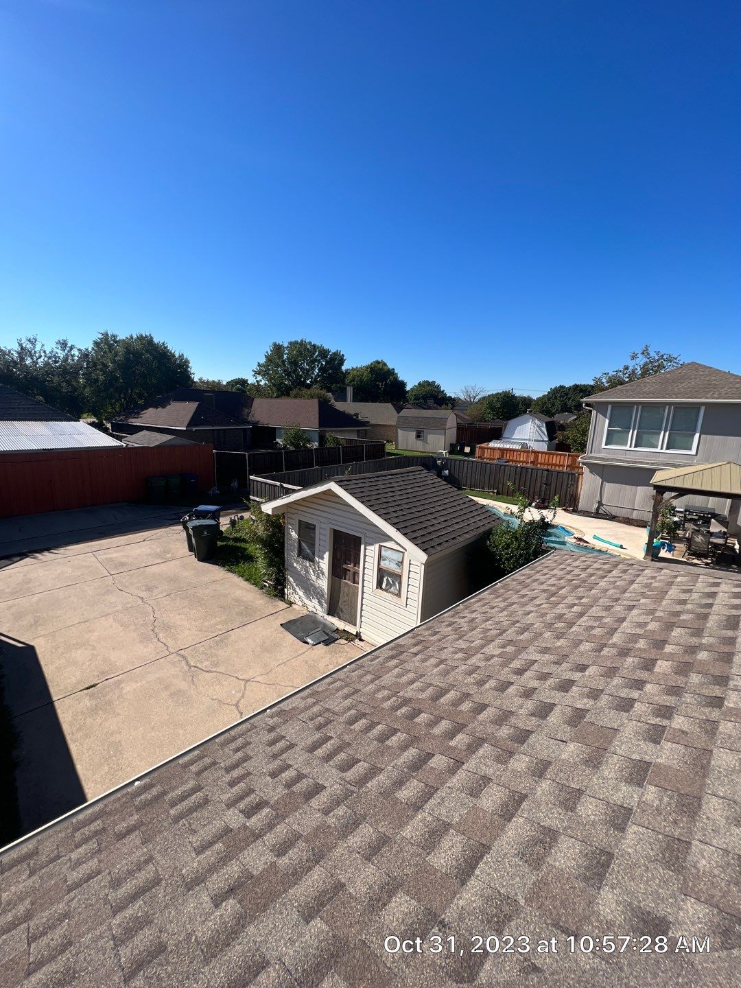 Residential Roofing Installation using IKO Dynasty class 3 hail resistant shingles by Becker Roofing and Exteriors
