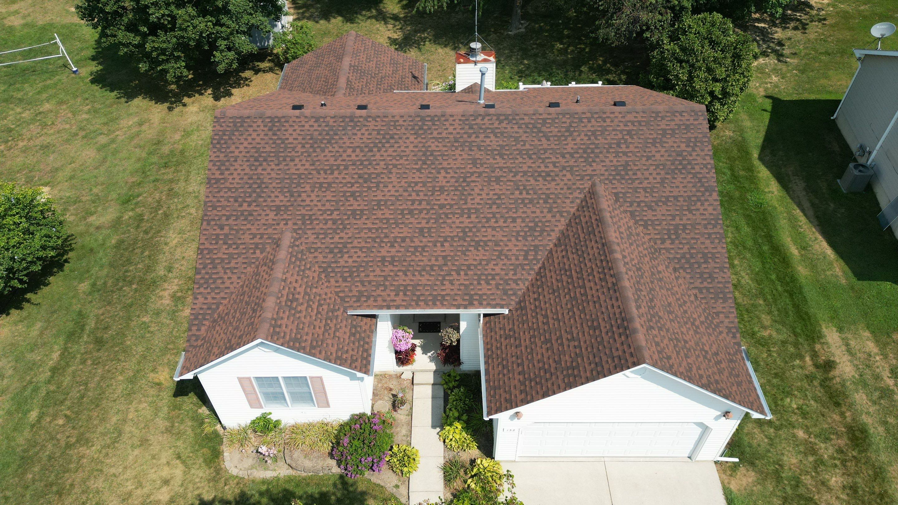 Residential Roofing Installation using Timberline HDZ Shingles - Hickory by RoofX 