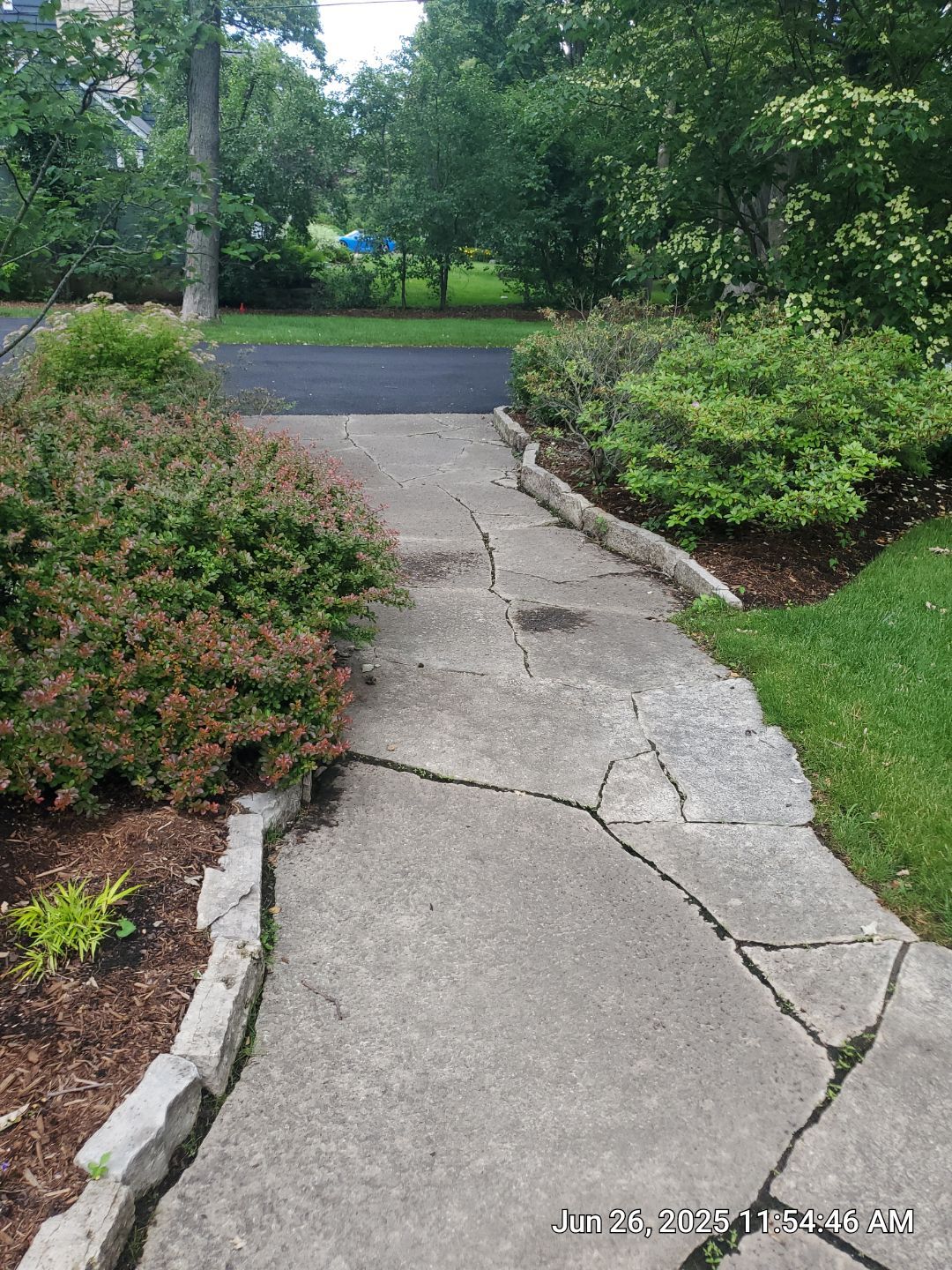 Glenview stone repair, and cleaning by Northern Power Washing LLC.