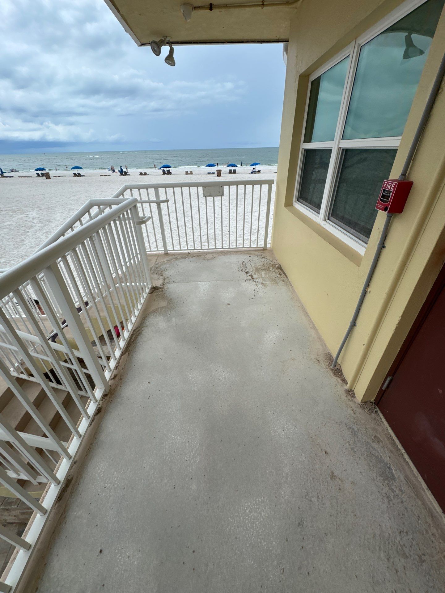 Patio Upgrade with Coyote Flake by Performance Floors & Coating