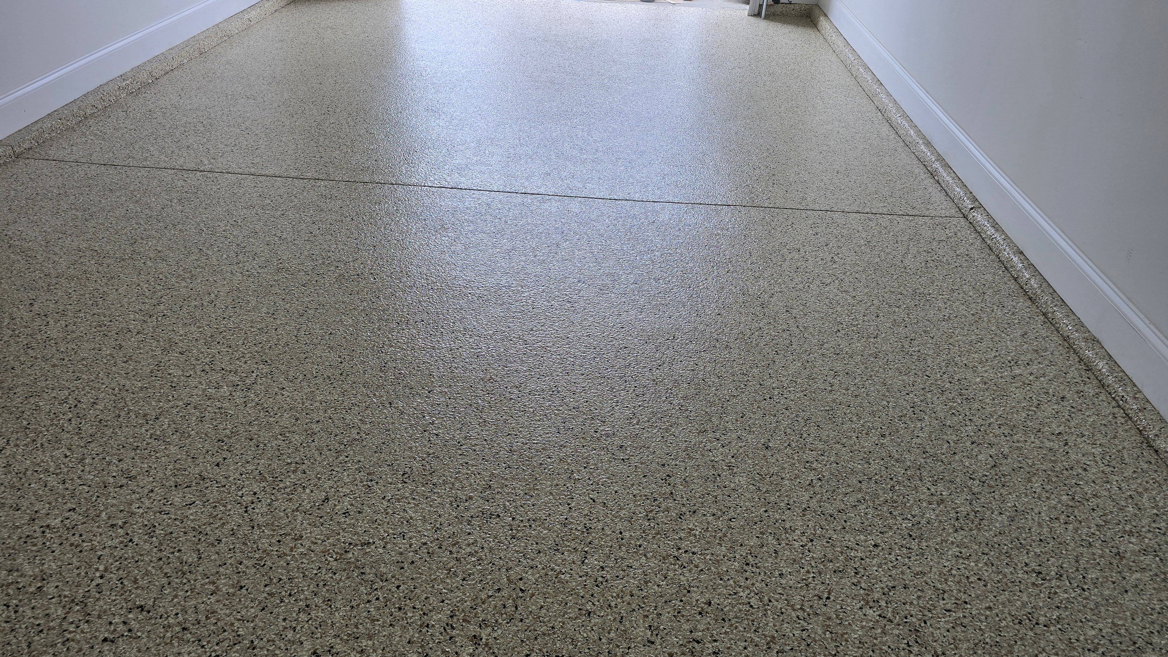 Garage & Front Porch Using Shoreline by Elite Floor Solutions