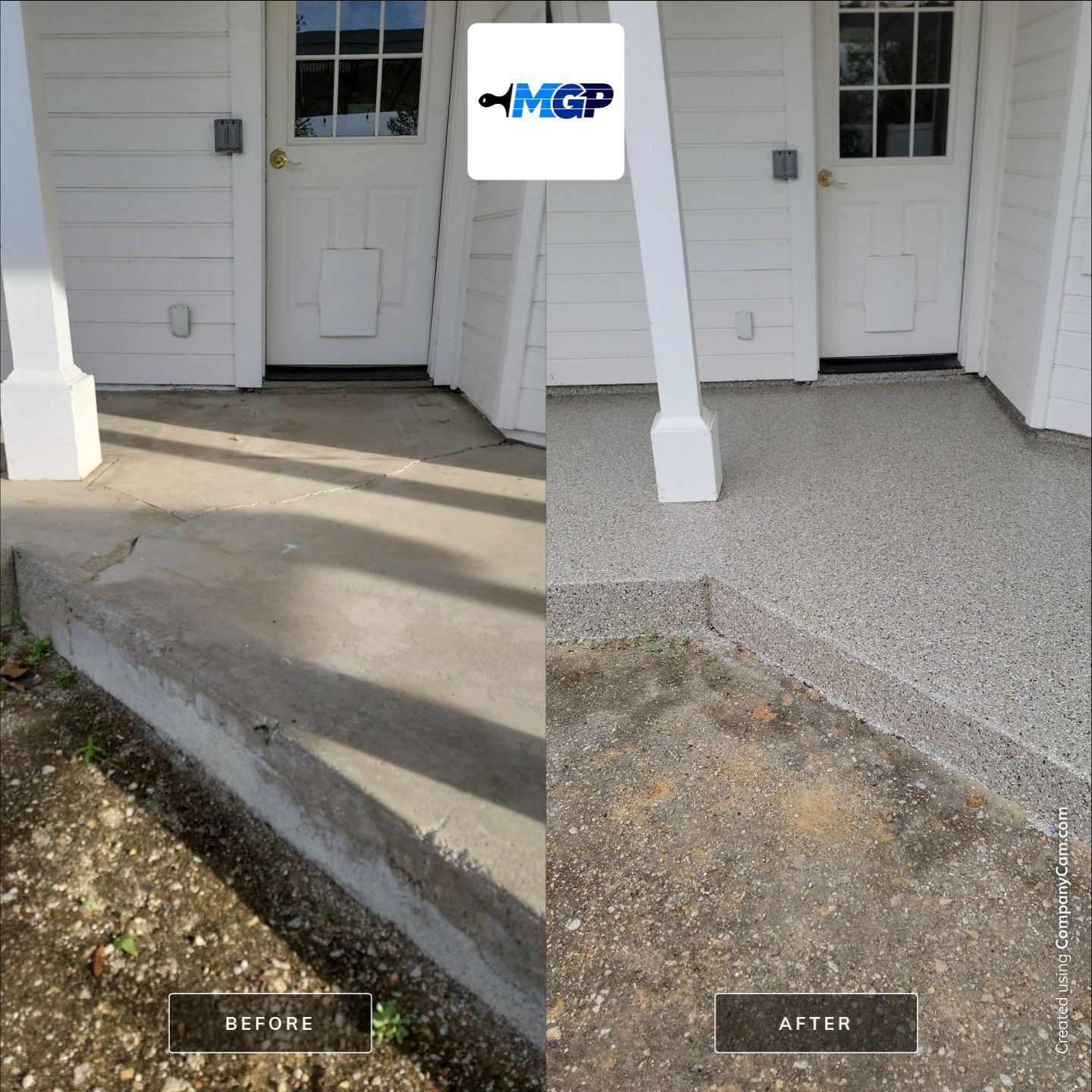 The Groves on 41 back porch by MGP Coatings