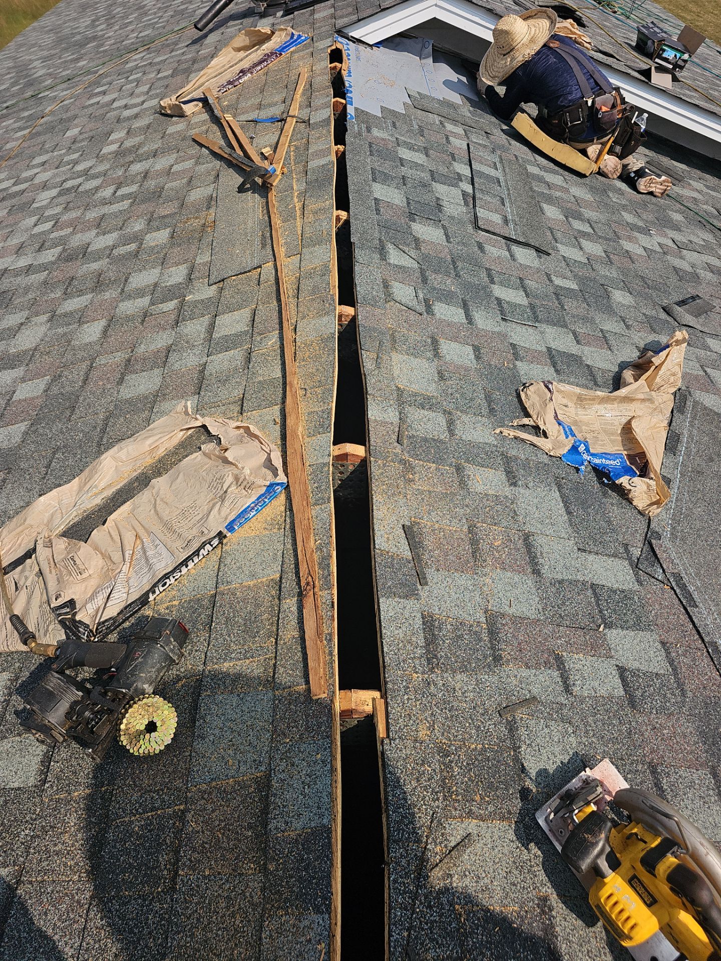 Roof Replacement - Colonial Slate by Winchester Roofing